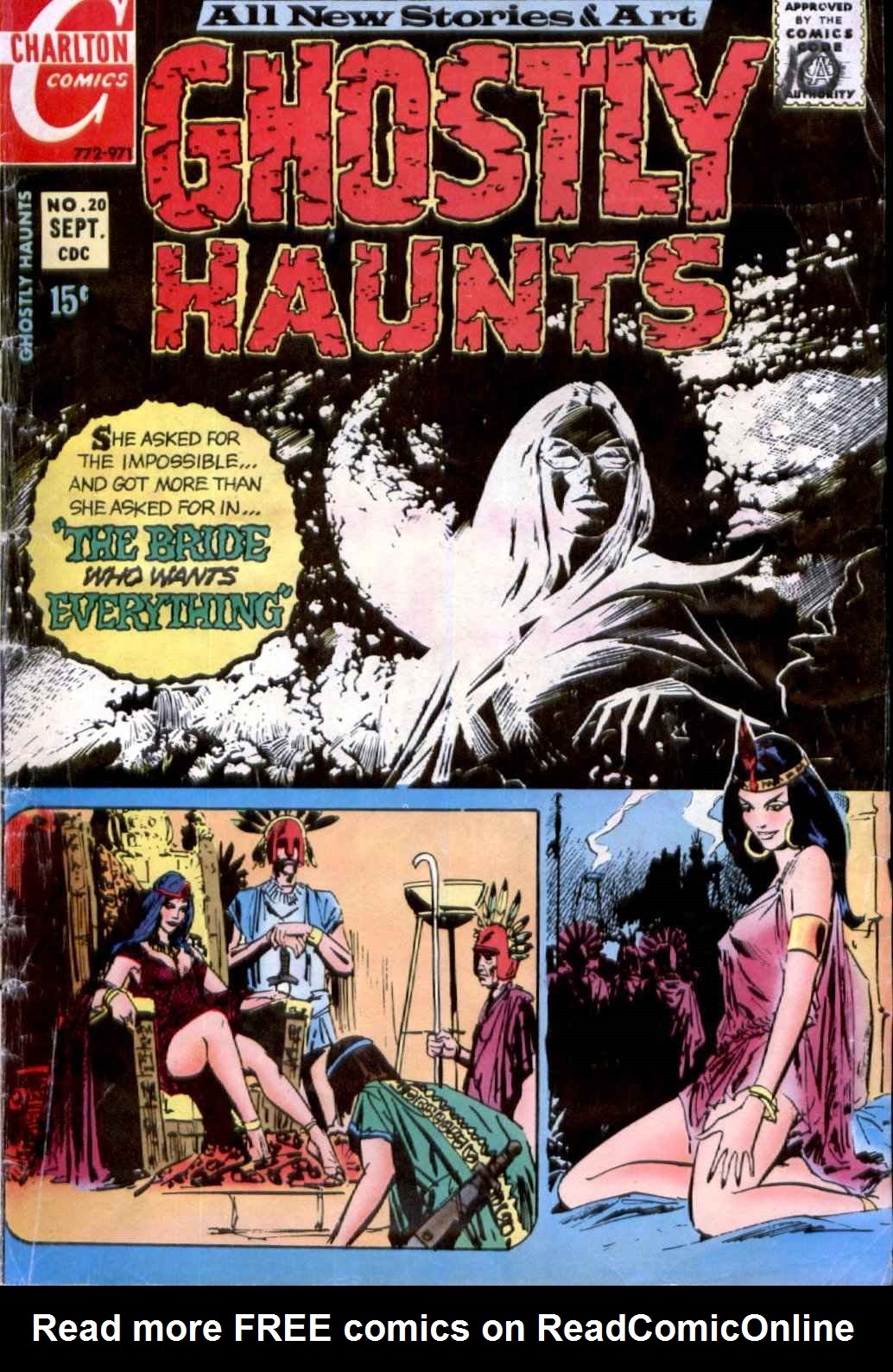 Read online Ghostly Haunts comic -  Issue #20 - 1
