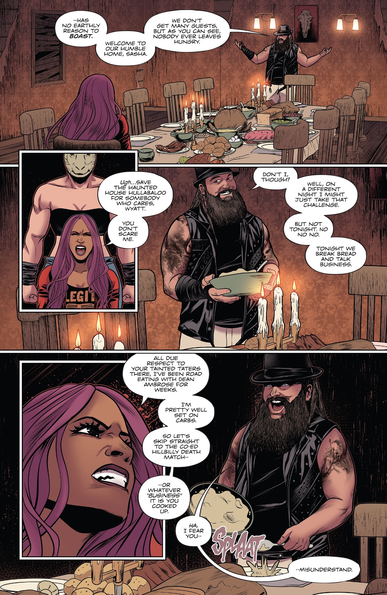Read online WWE comic -  Issue #7 - 10