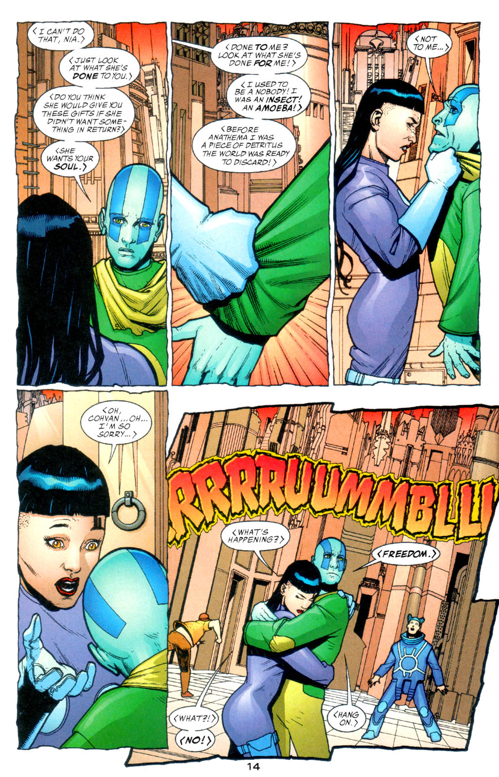 Read online Haven: The Broken City comic -  Issue #4 - 15