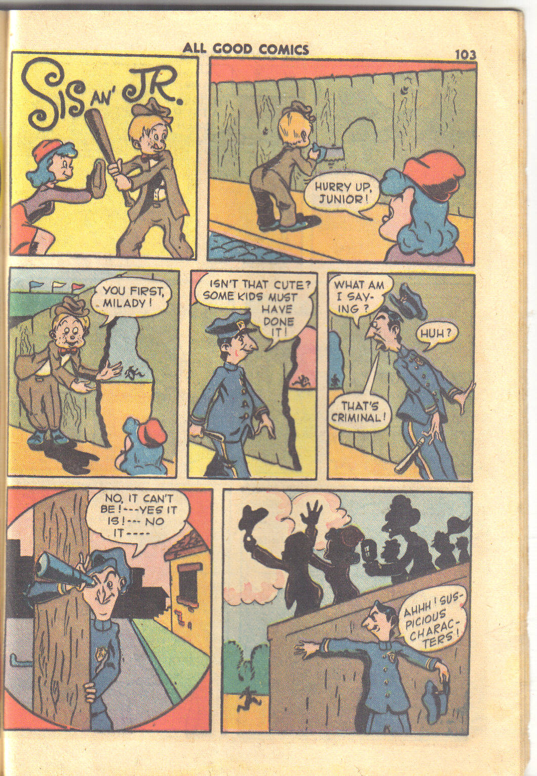 Read online Fox Comics Annual comic -  Issue # TPB 1 - 105