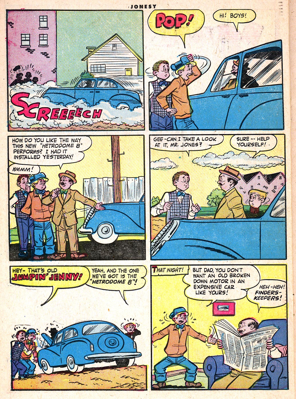 Read online Jonesy (1953) comic -  Issue #1 - 22