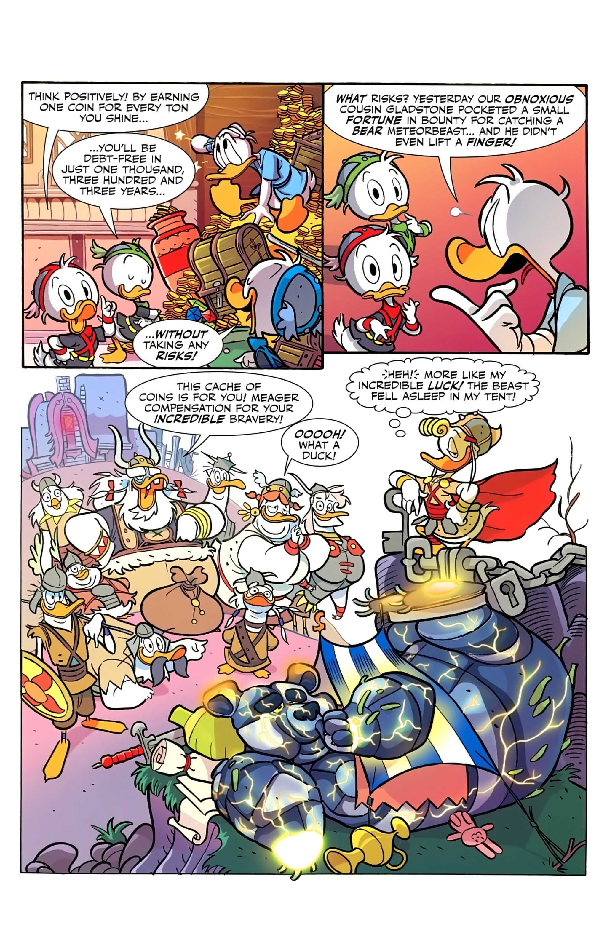 Read online Donald Quest comic -  Issue #1 - 9