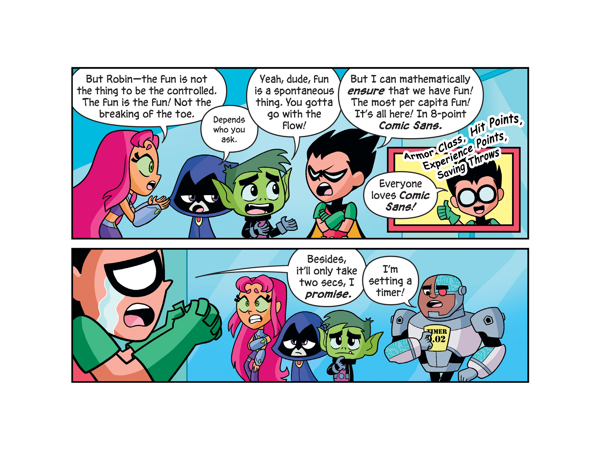 Read online Teen Titans Go! Roll With It! comic -  Issue #2 - 5