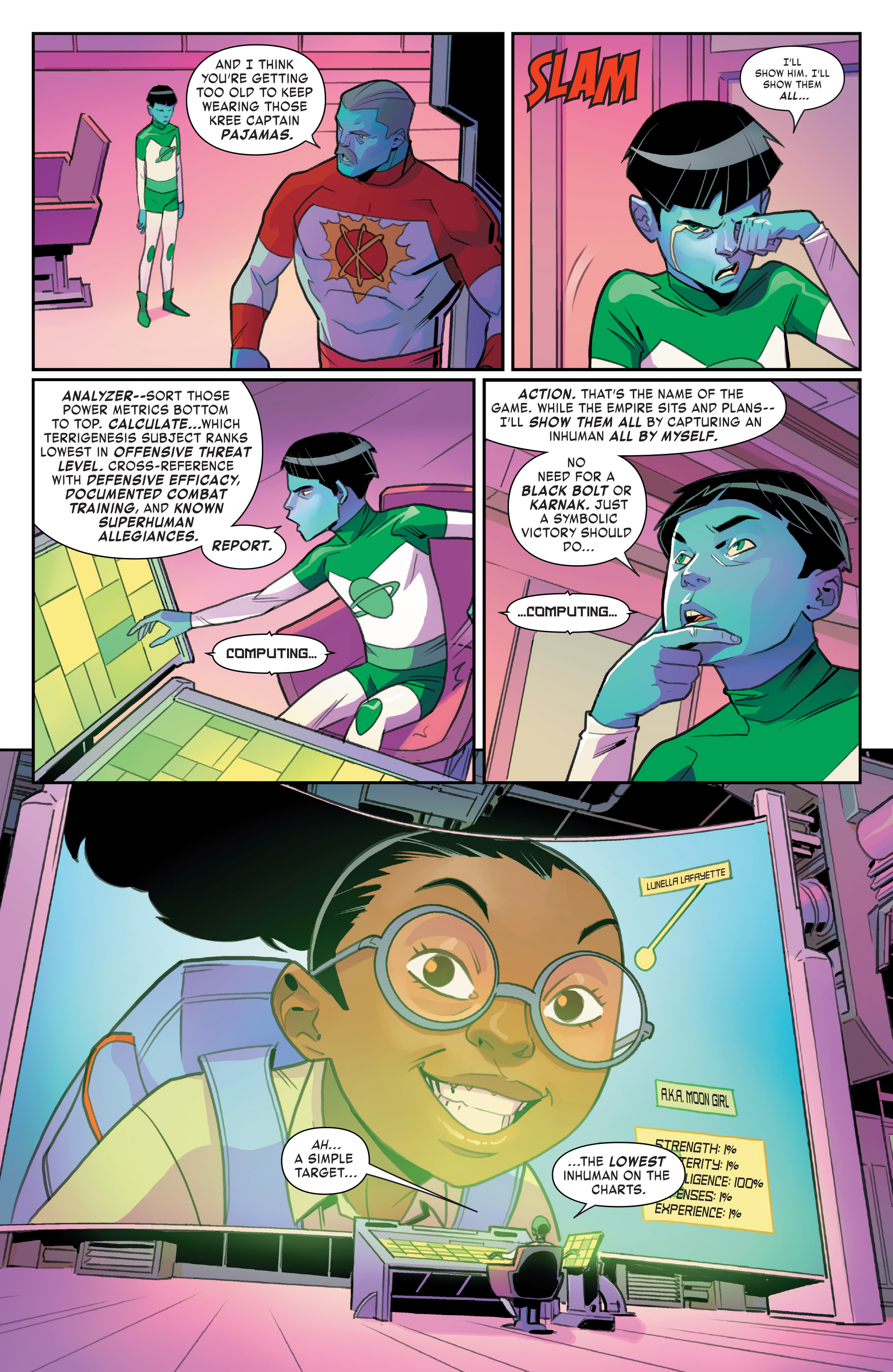 Read online Moon Girl And Devil Dinosaur comic -  Issue #7 - 9
