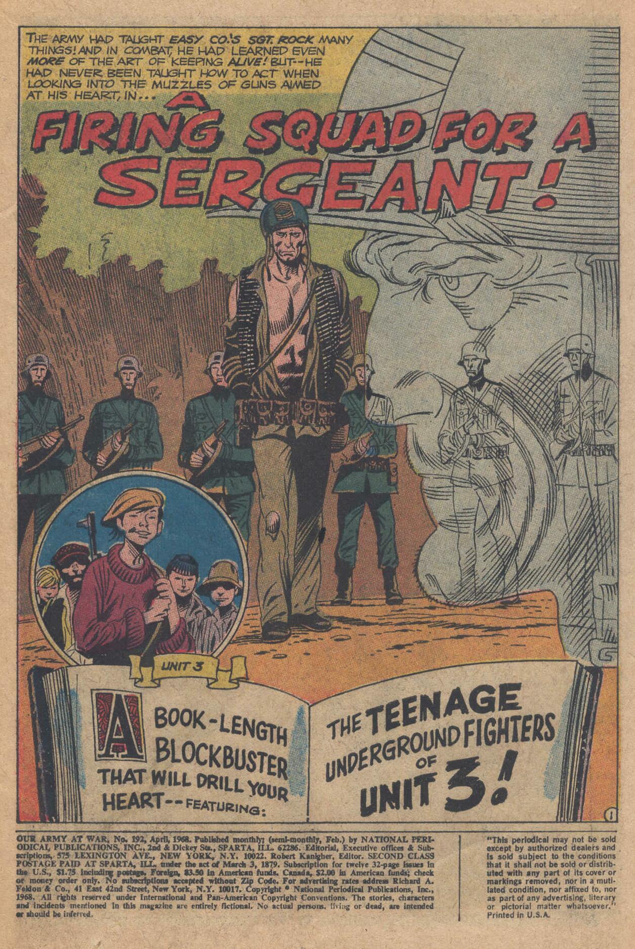 Read online Our Army at War (1952) comic -  Issue #192 - 3