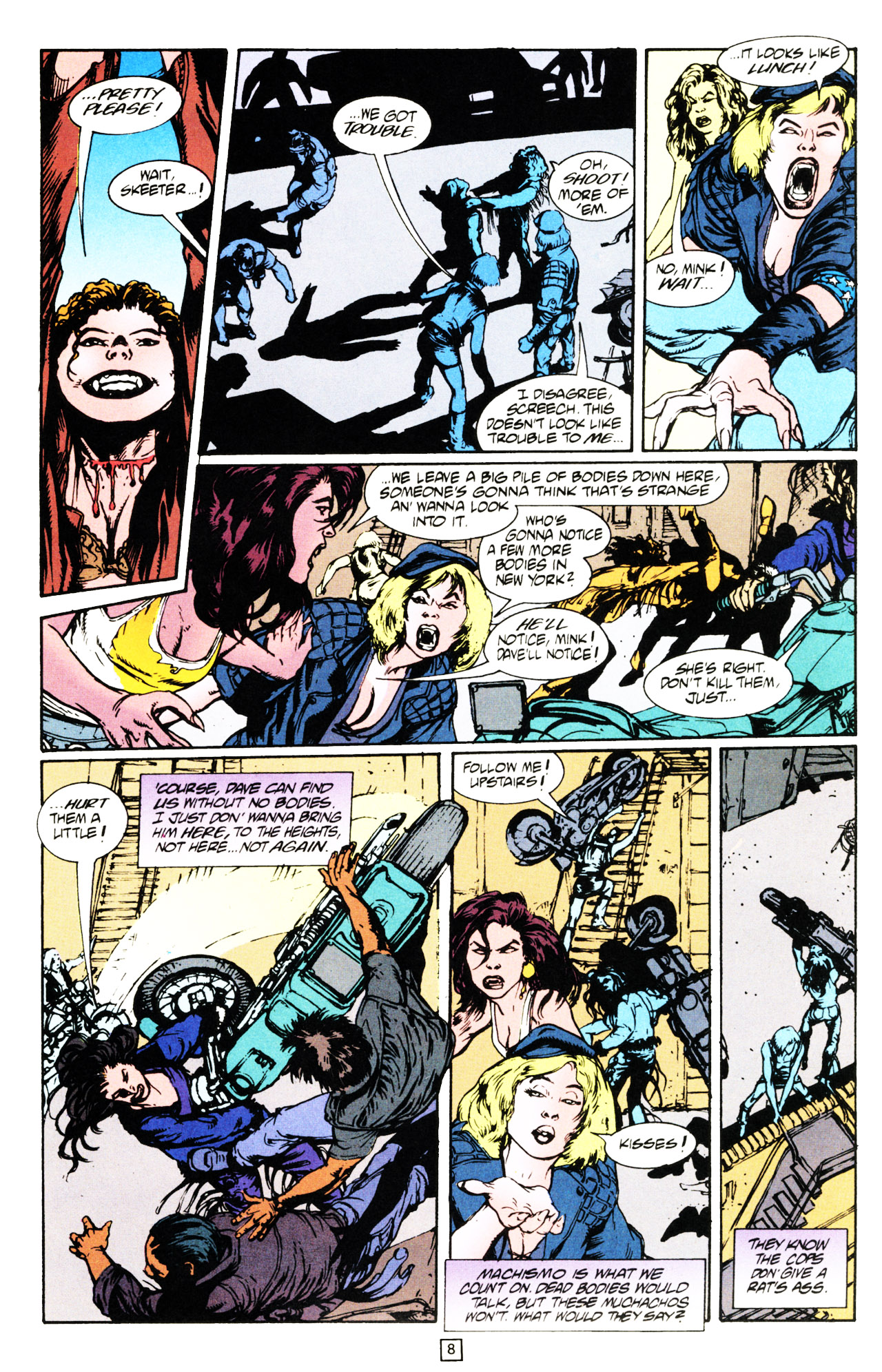 Read online Vamps comic -  Issue #5 - 9