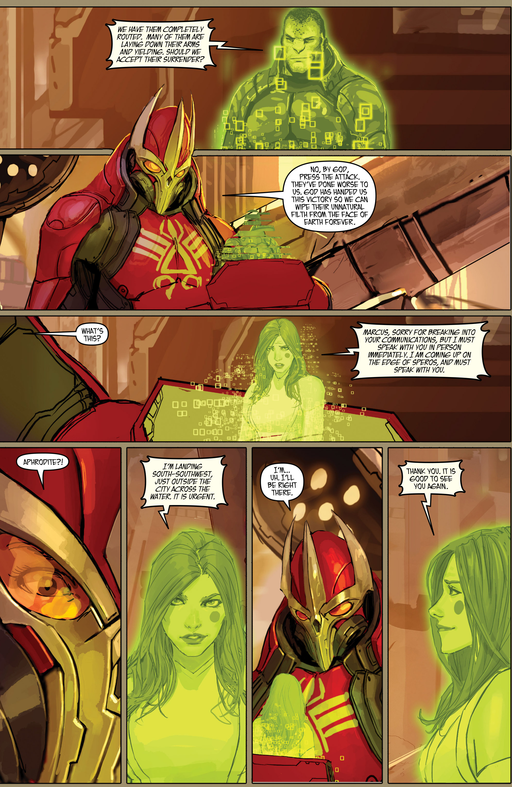 Read online Aphrodite IX (2013) comic -  Issue #Aphrodite IX (2013) _TPB 2 - 110