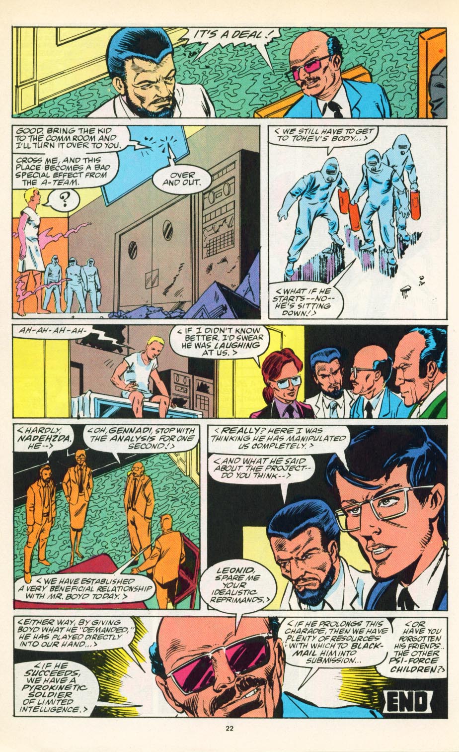 Read online Psi-Force comic -  Issue #27 - 24