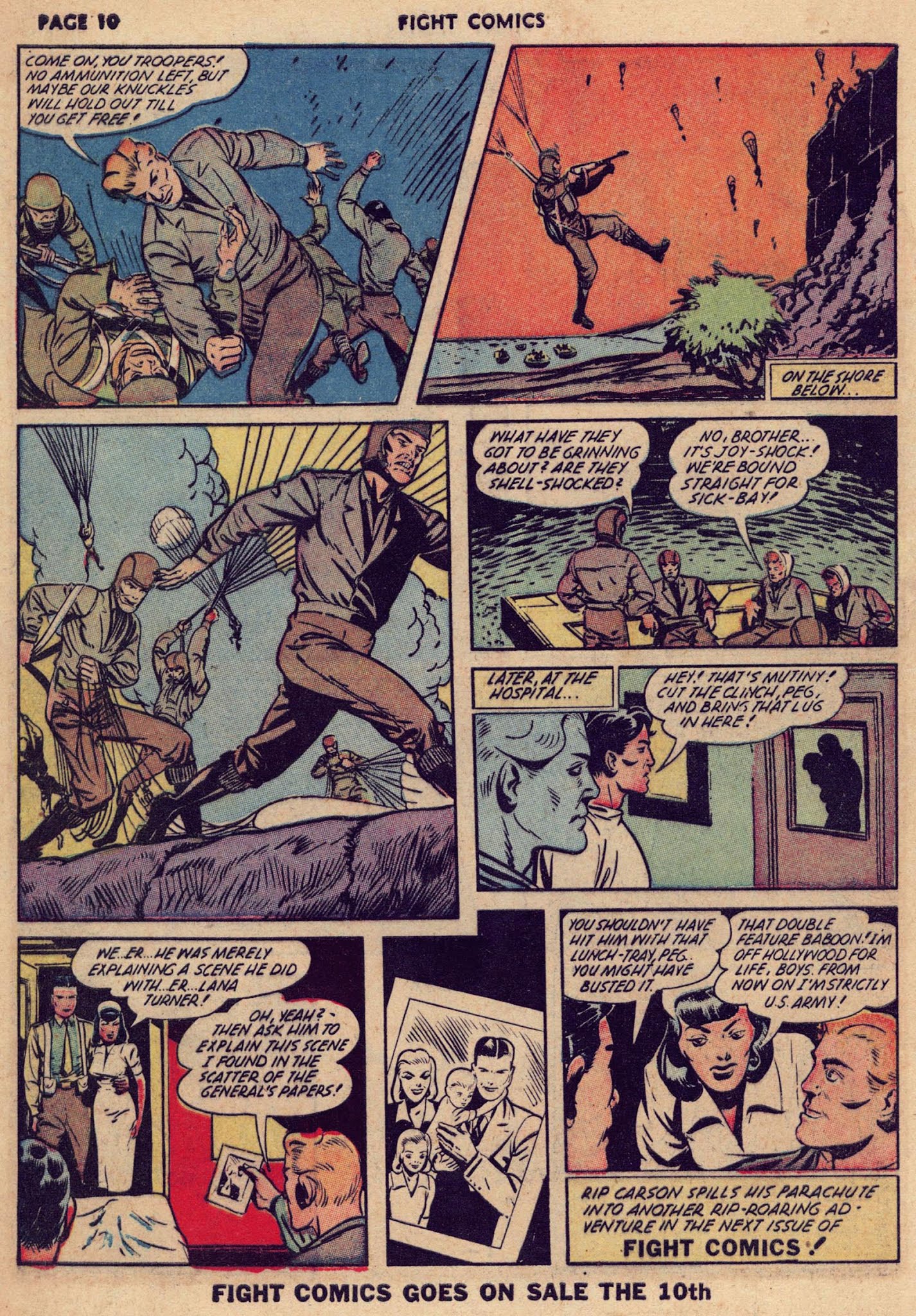 Read online Fight Comics comic -  Issue #24 - 12