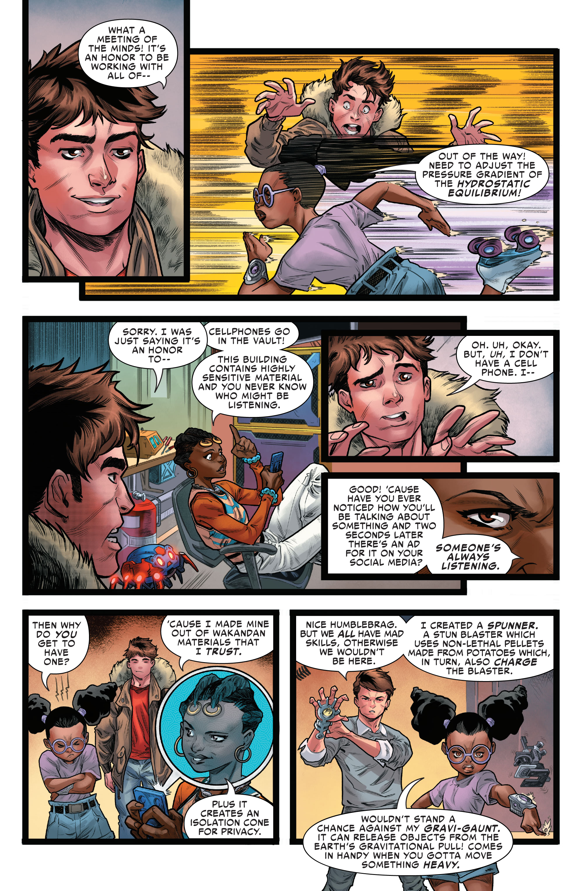 Read online W.E.B. Of Spider-Man comic -  Issue #1 - 9