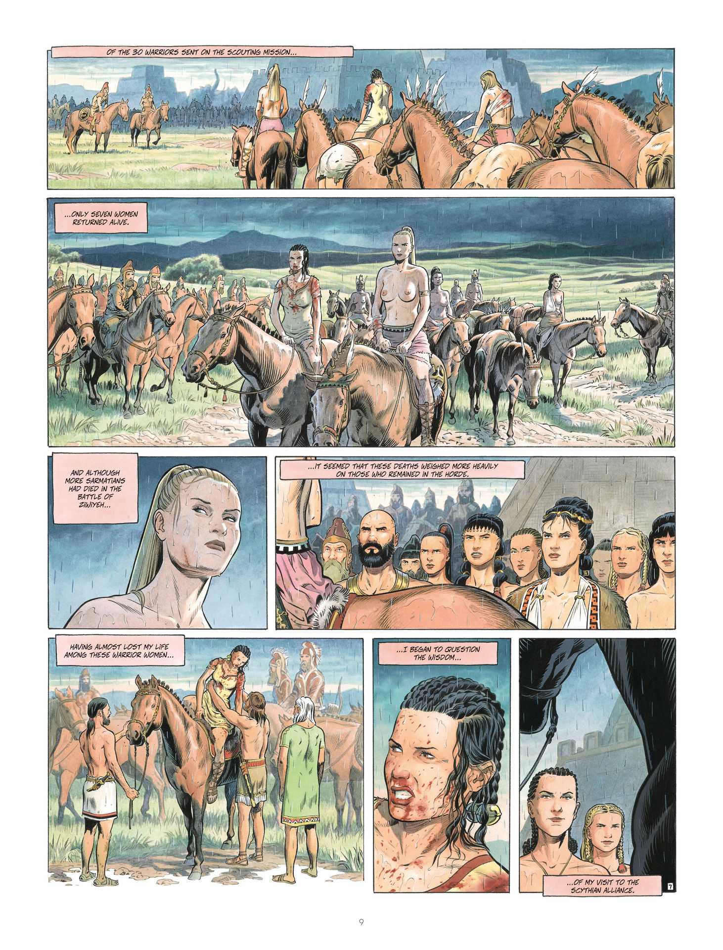 Read online Conquests comic -  Issue #3 - 9