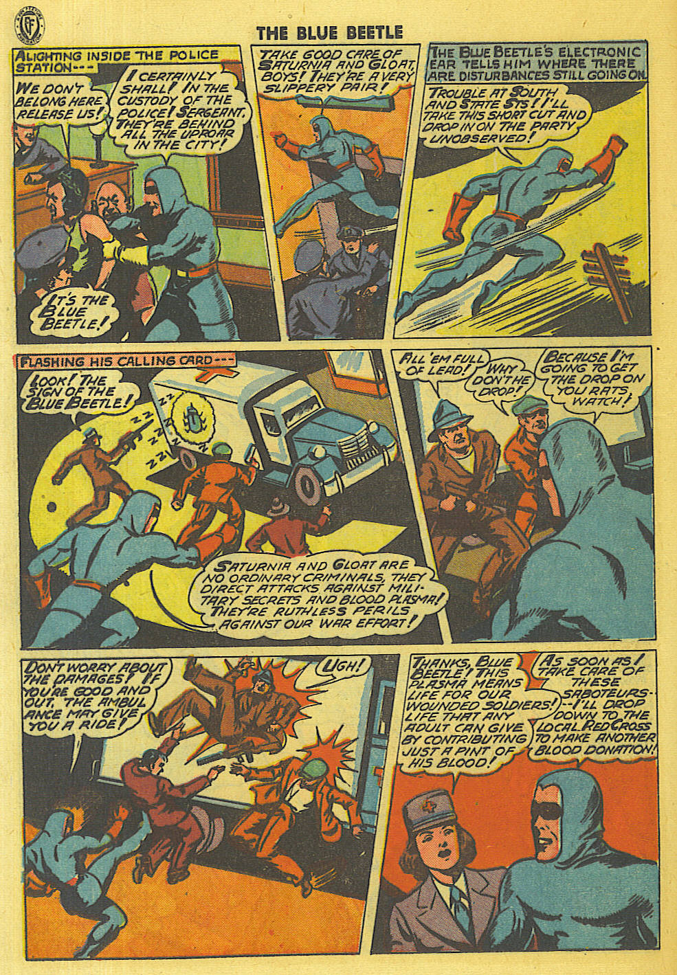 Read online The Blue Beetle comic -  Issue #35 - 19