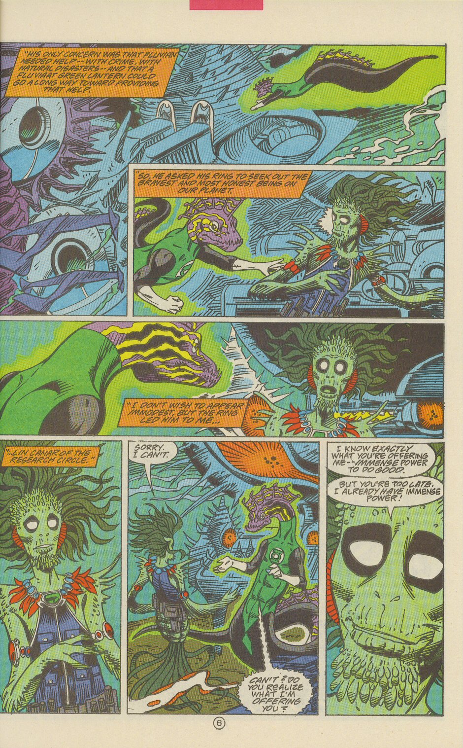 Read online Green Lantern Corps Quarterly comic -  Issue #3 - 7