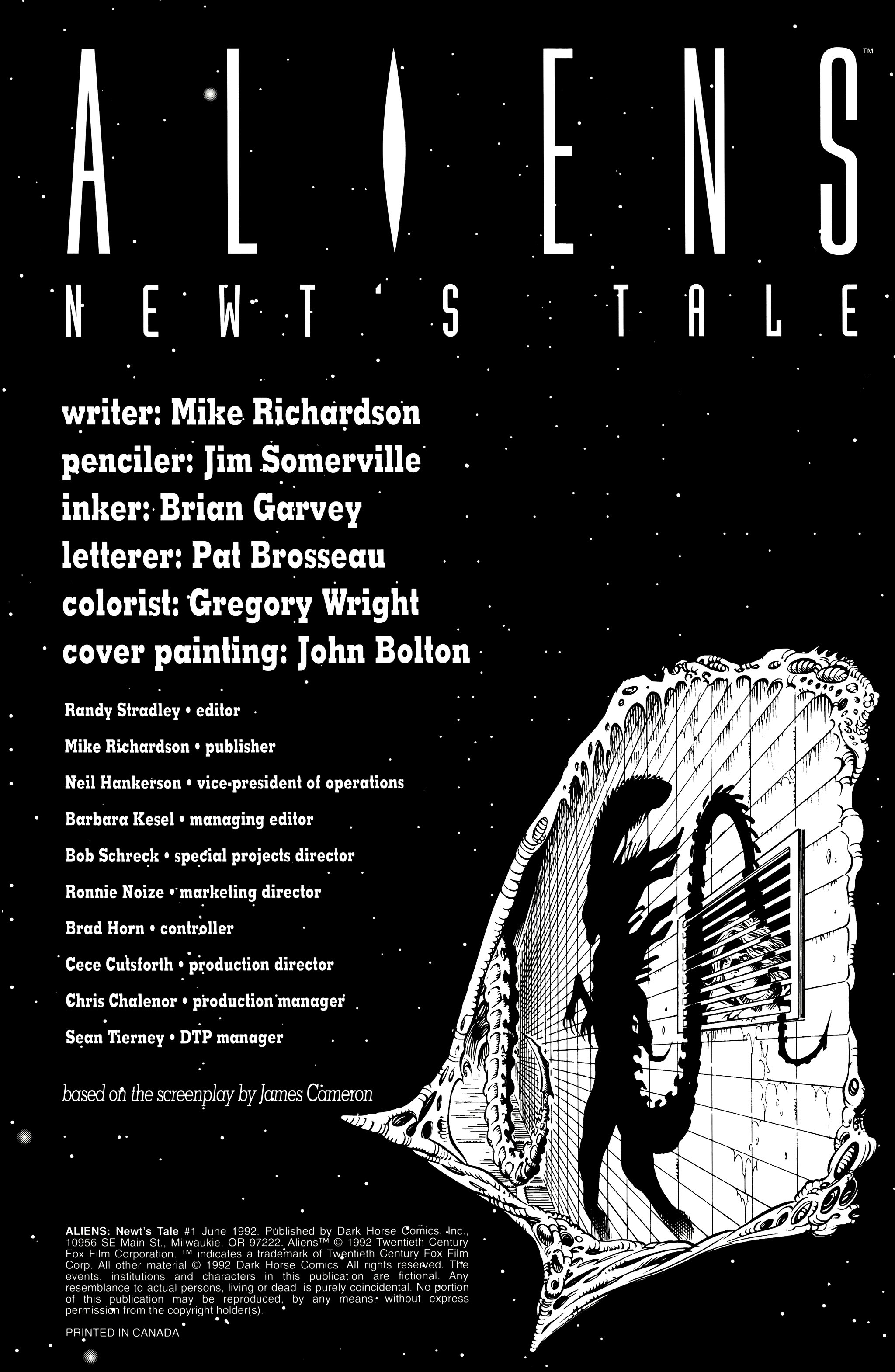 Read online Aliens: Newt's Tale comic -  Issue #1 - 2
