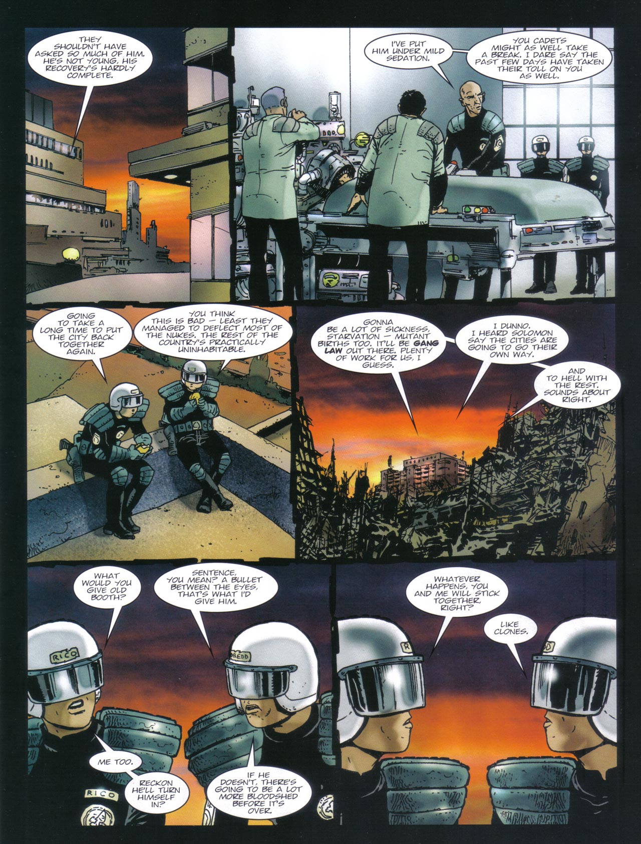 Read online Judge Dredd Origins comic -  Issue # TPB - 96