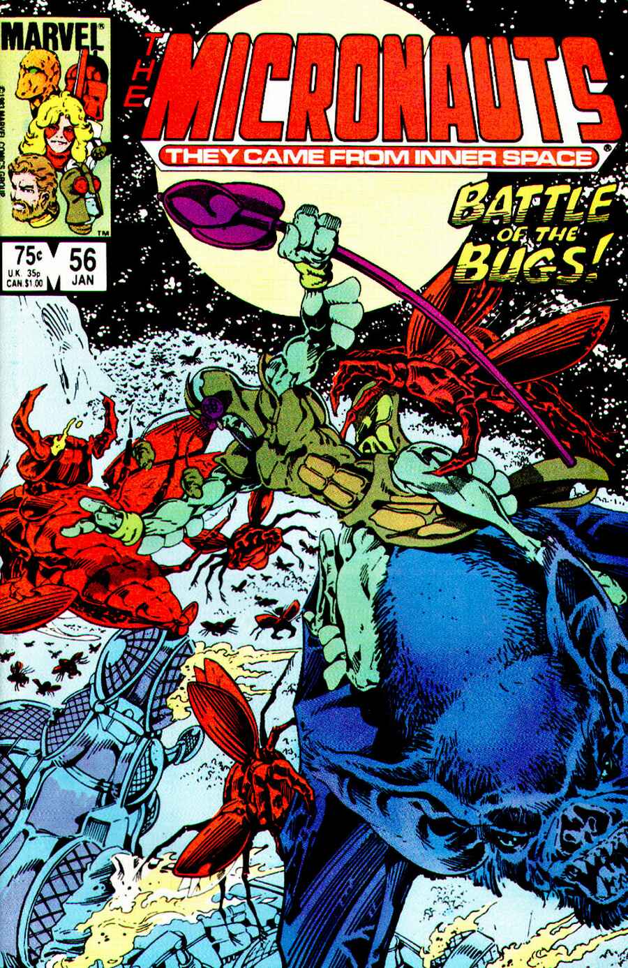 Read online Micronauts (1979) comic -  Issue #56 - 1