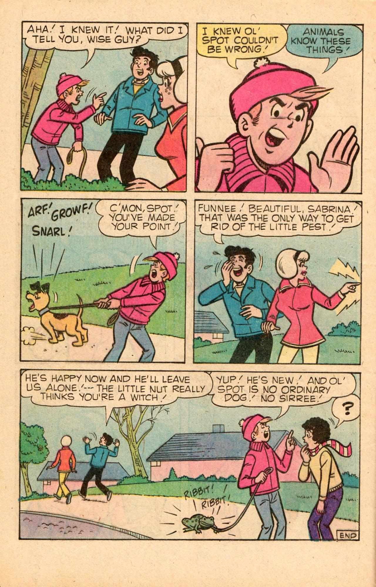 Read online Sabrina The Teenage Witch (1971) comic -  Issue #58 - 9