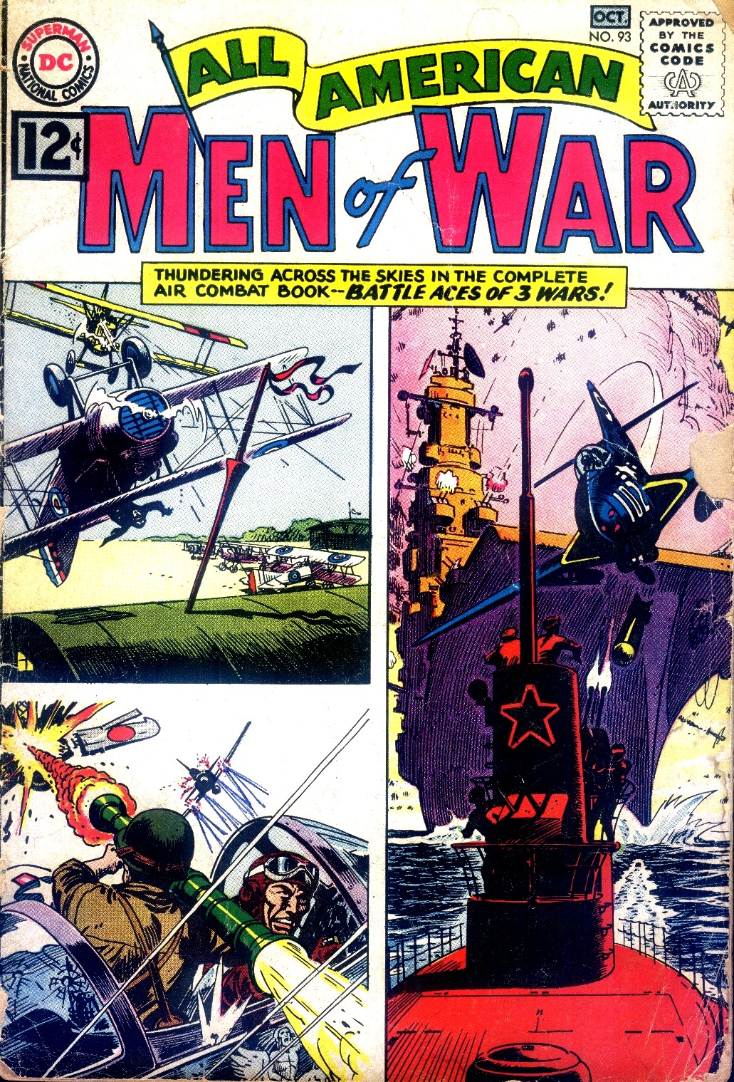 Read online All-American Men of War comic -  Issue #93 - 1