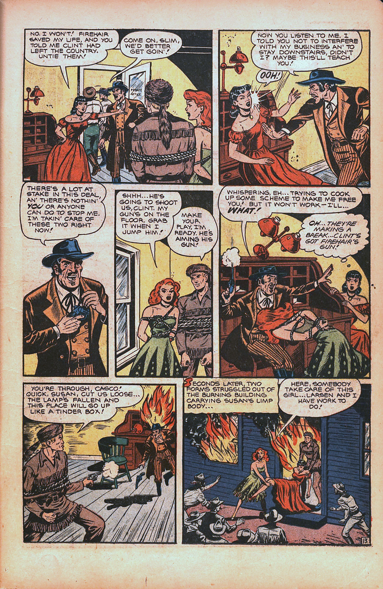 Read online Pioneer West Romances comic -  Issue #3 - 15