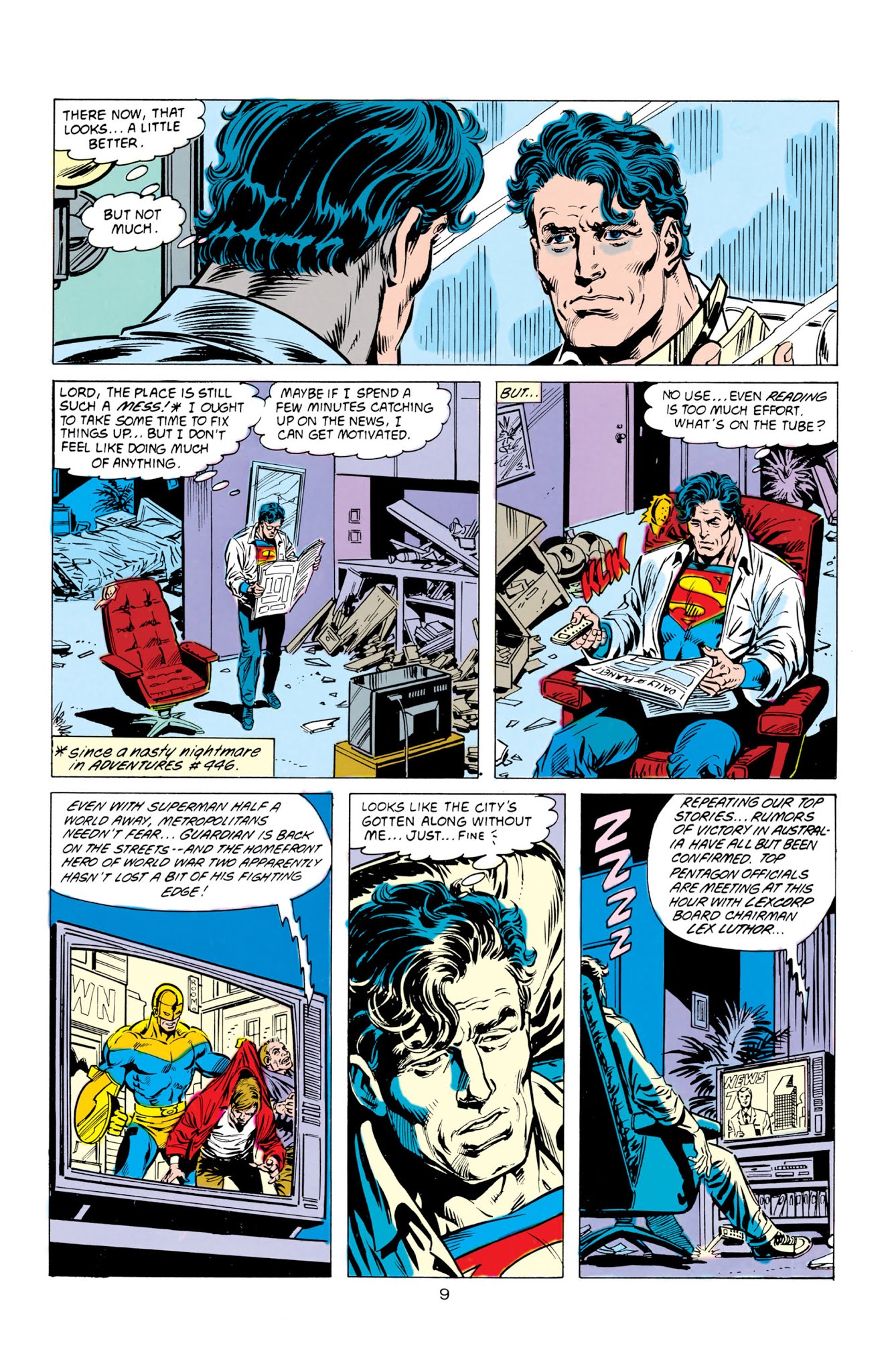 Read online Superman: The Exile & Other Stories Omnibus comic -  Issue # TPB (Part 3) - 39