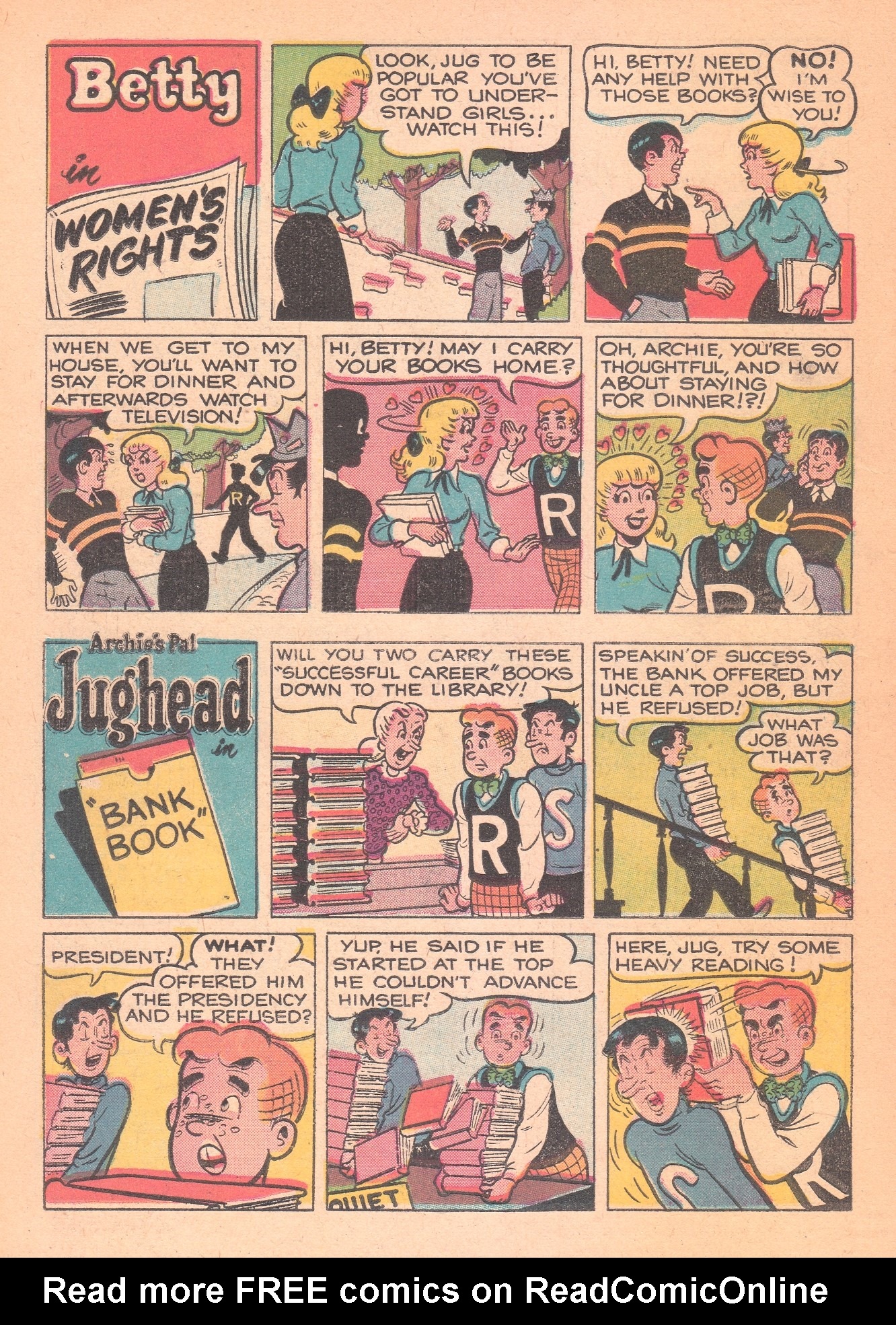Read online Archie's Pal Jughead comic -  Issue #31 - 22