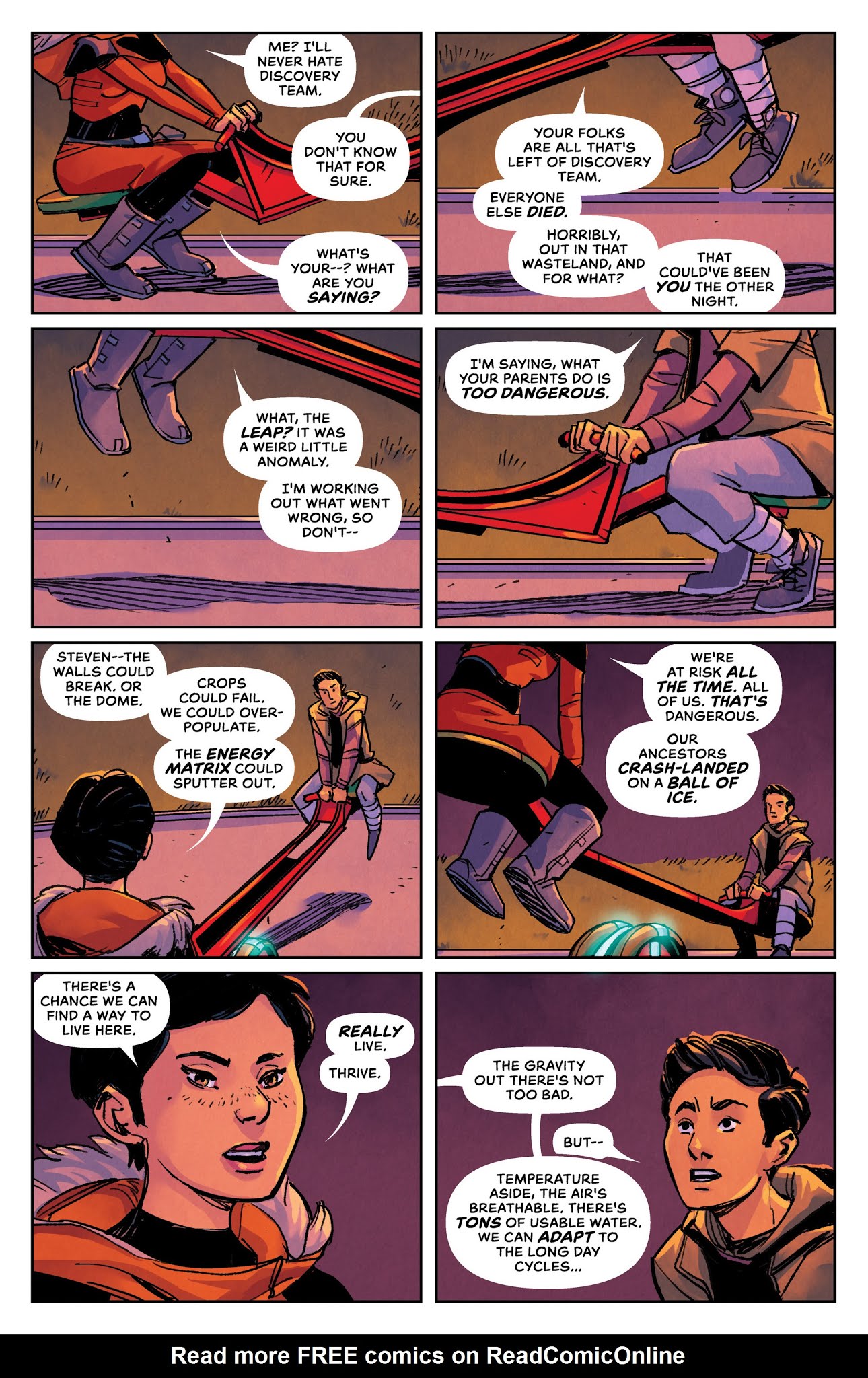 Read online Outpost Zero comic -  Issue #1 - 22