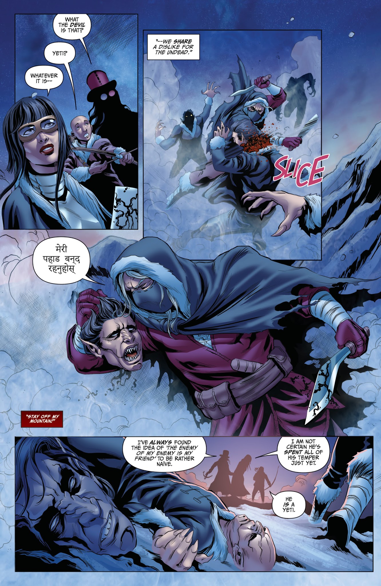 Read online Van Helsing vs. Werewolf comic -  Issue #3 - 11