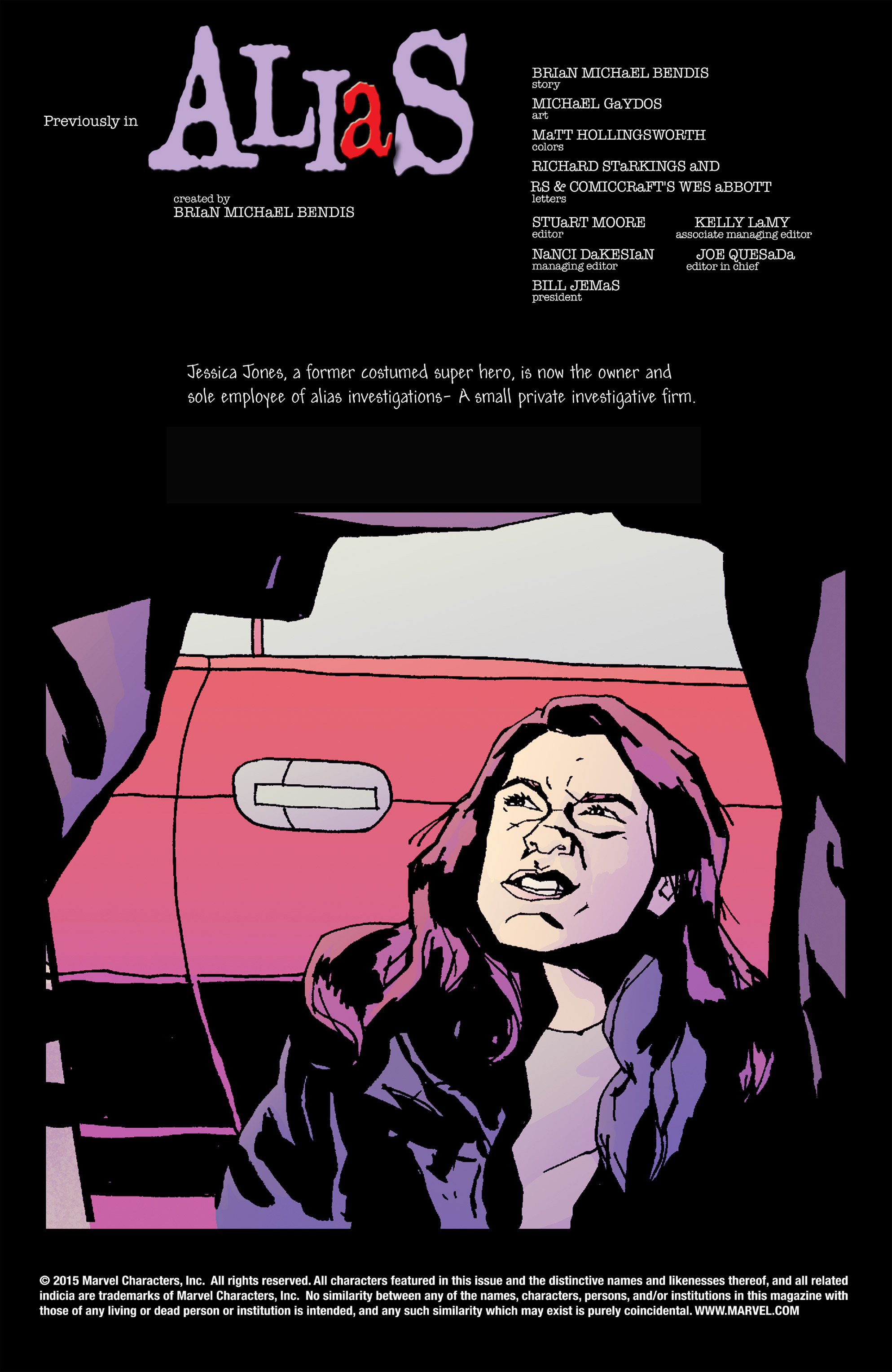 Read online Alias comic -  Issue #5 - 2