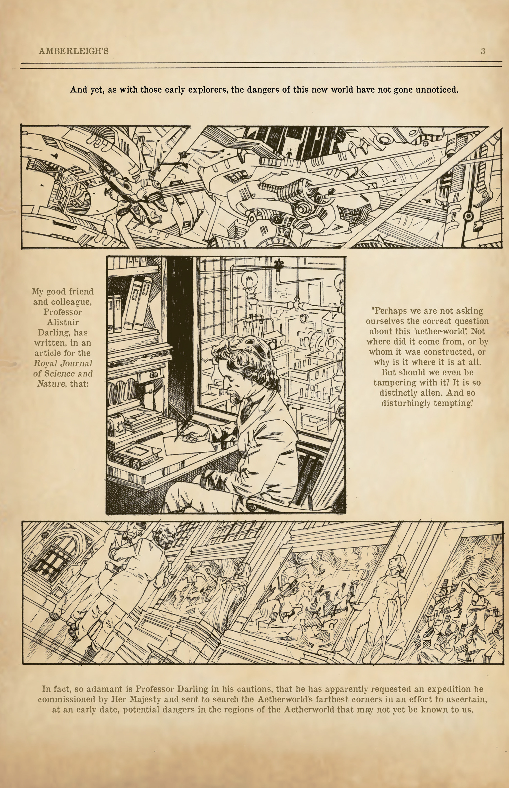 Read online Steam Lore: A Curious Publication comic -  Issue #1 - 9