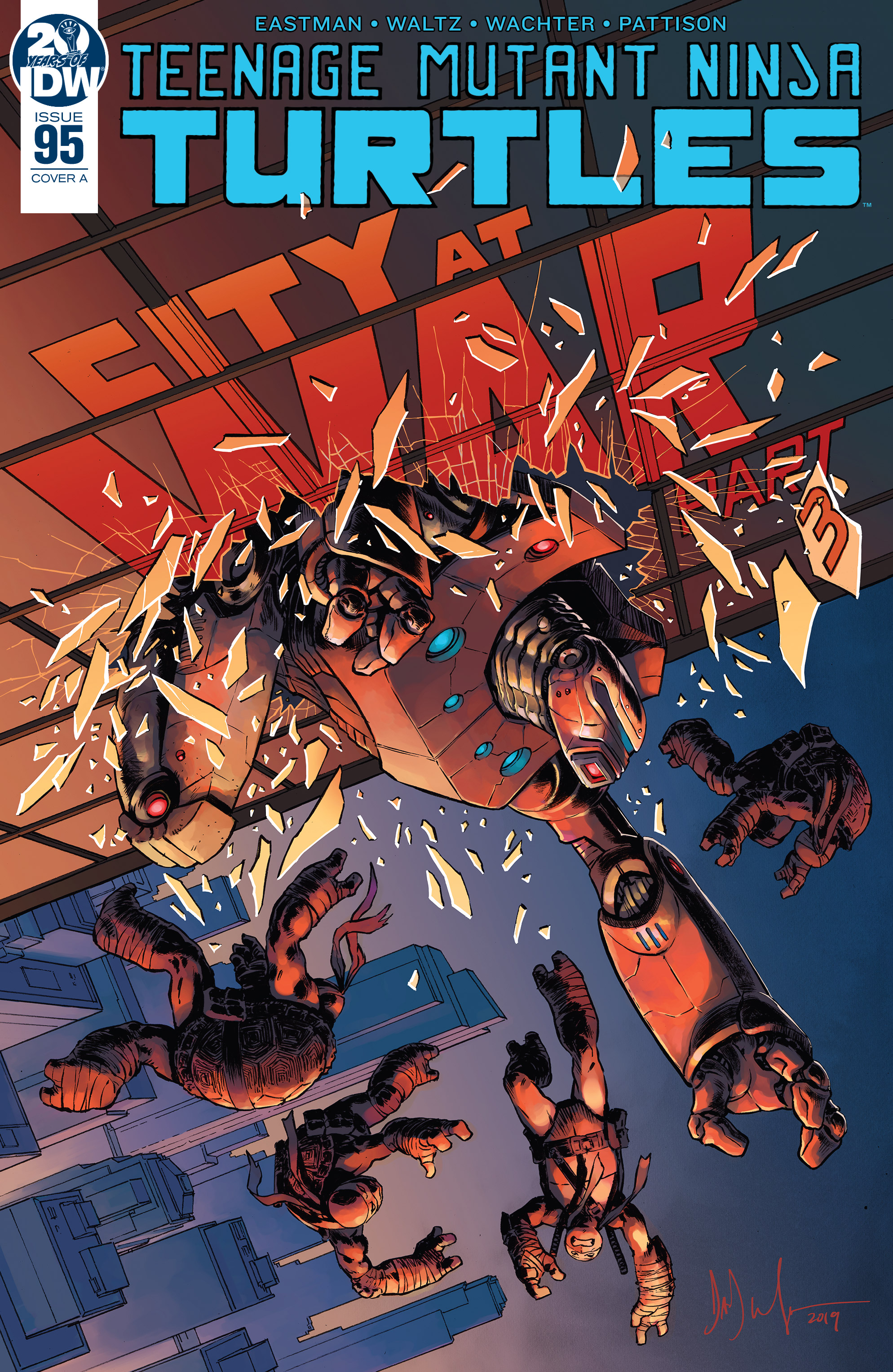 Read online Teenage Mutant Ninja Turtles (2011) comic -  Issue #95 - 1