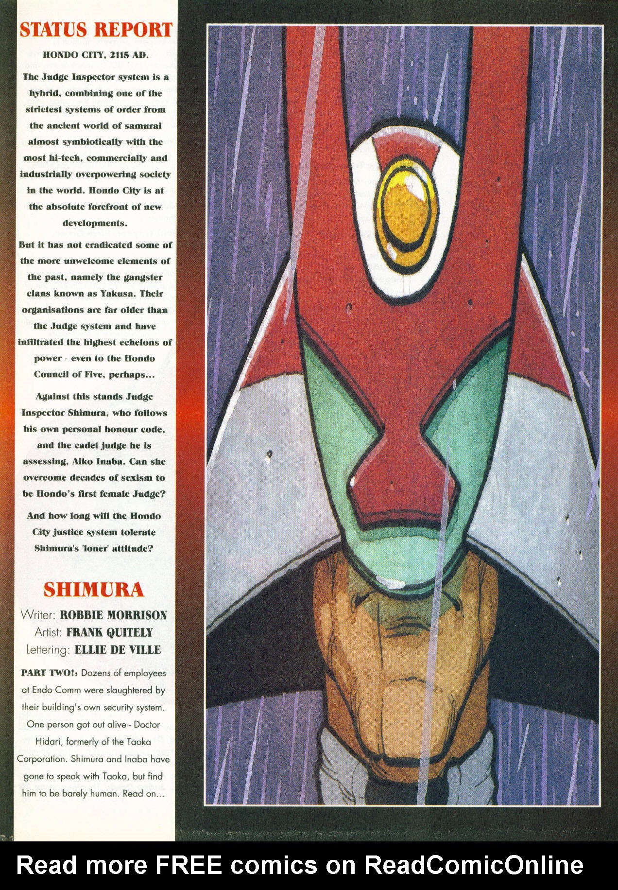 Read online Judge Dredd: The Megazine (vol. 2) comic -  Issue #38 - 26