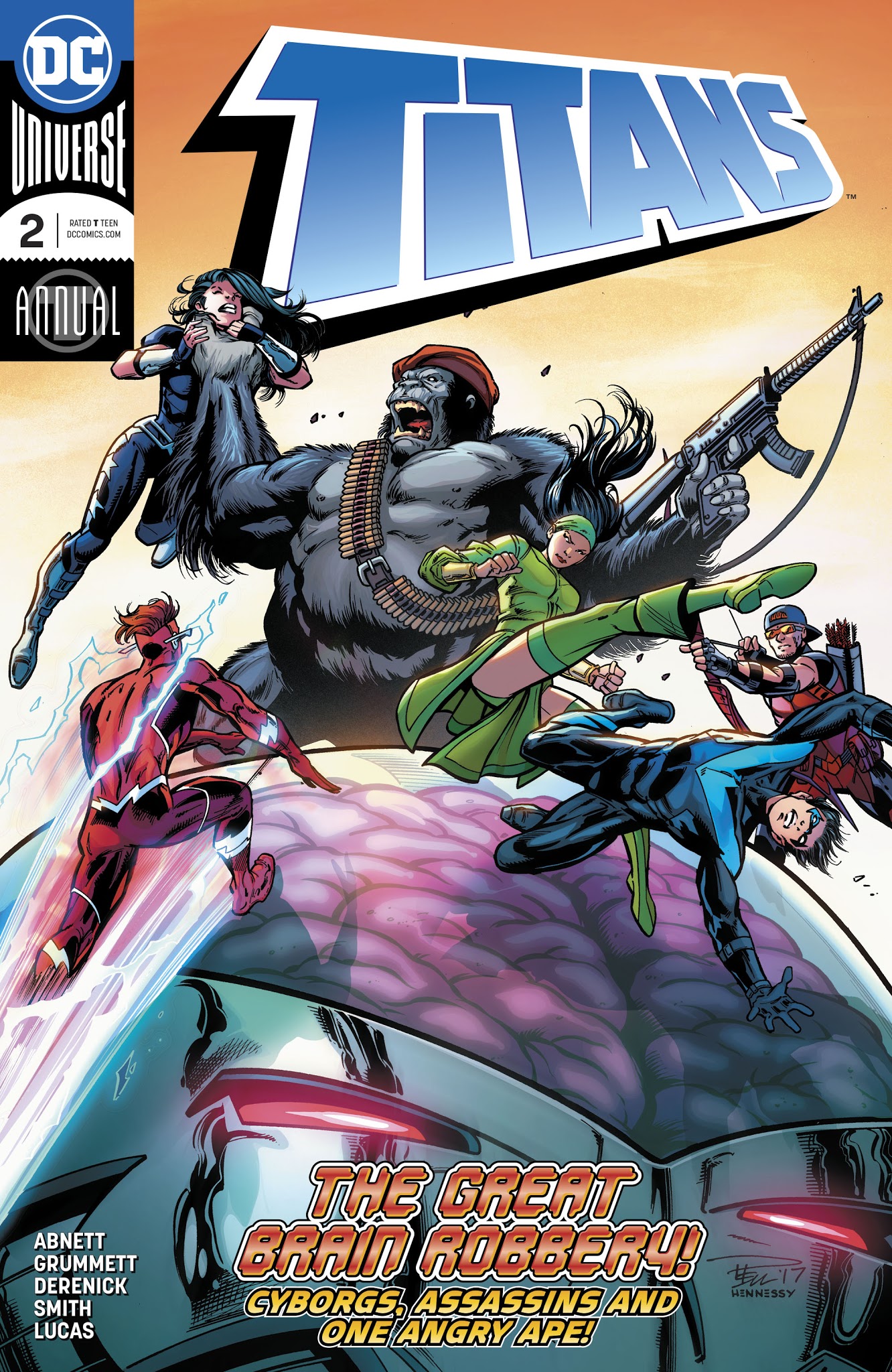 Read online Titans (2016) comic -  Issue # Annual 2 - 1