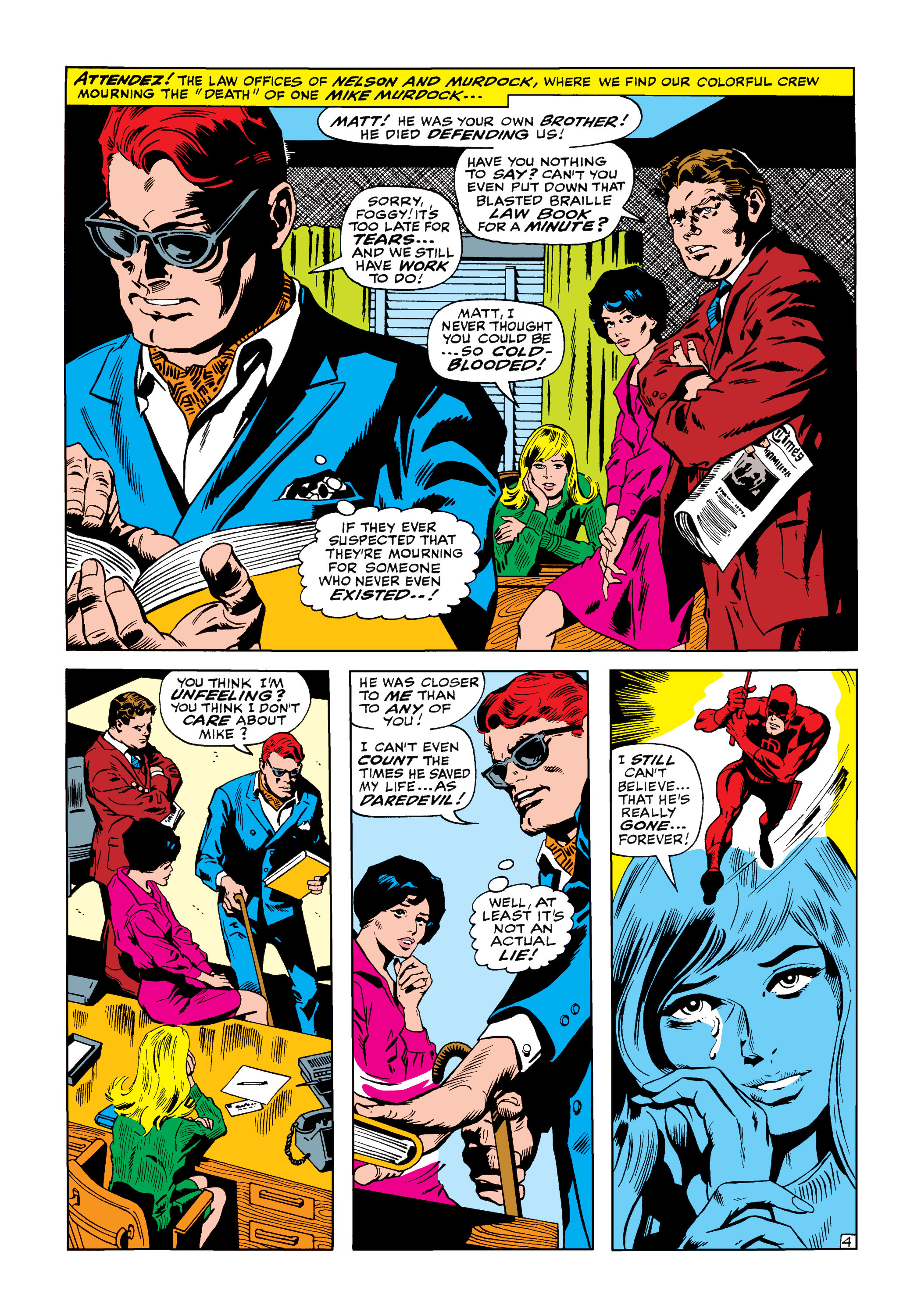 Read online Marvel Masterworks: Daredevil comic -  Issue # TPB 5 (Part 1) - 10