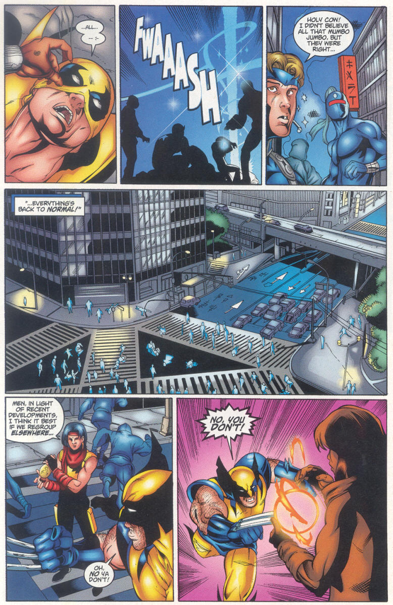 Read online Iron Fist / Wolverine comic -  Issue #4 - 18