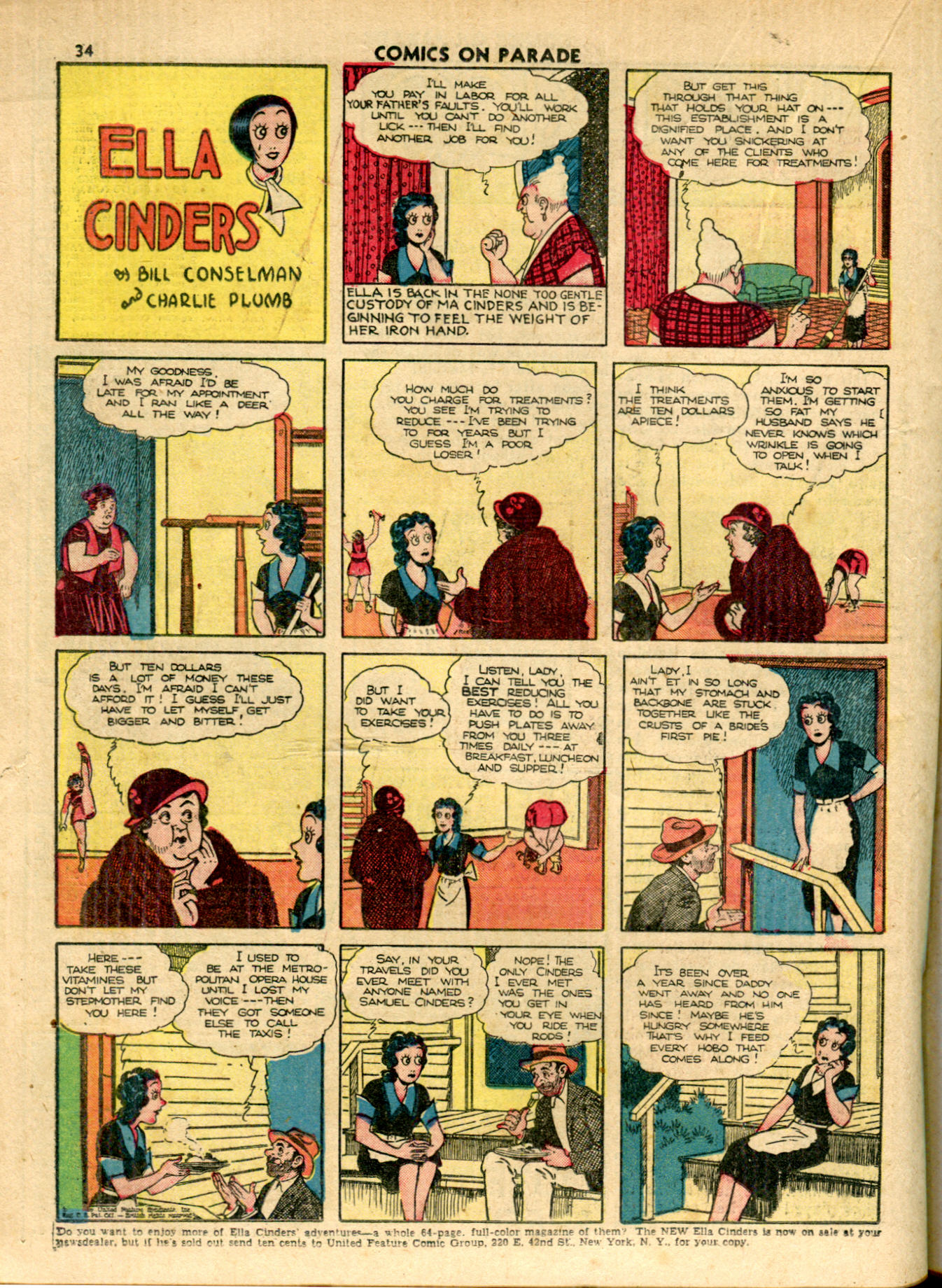 Read online Comics on Parade comic -  Issue #26 - 36