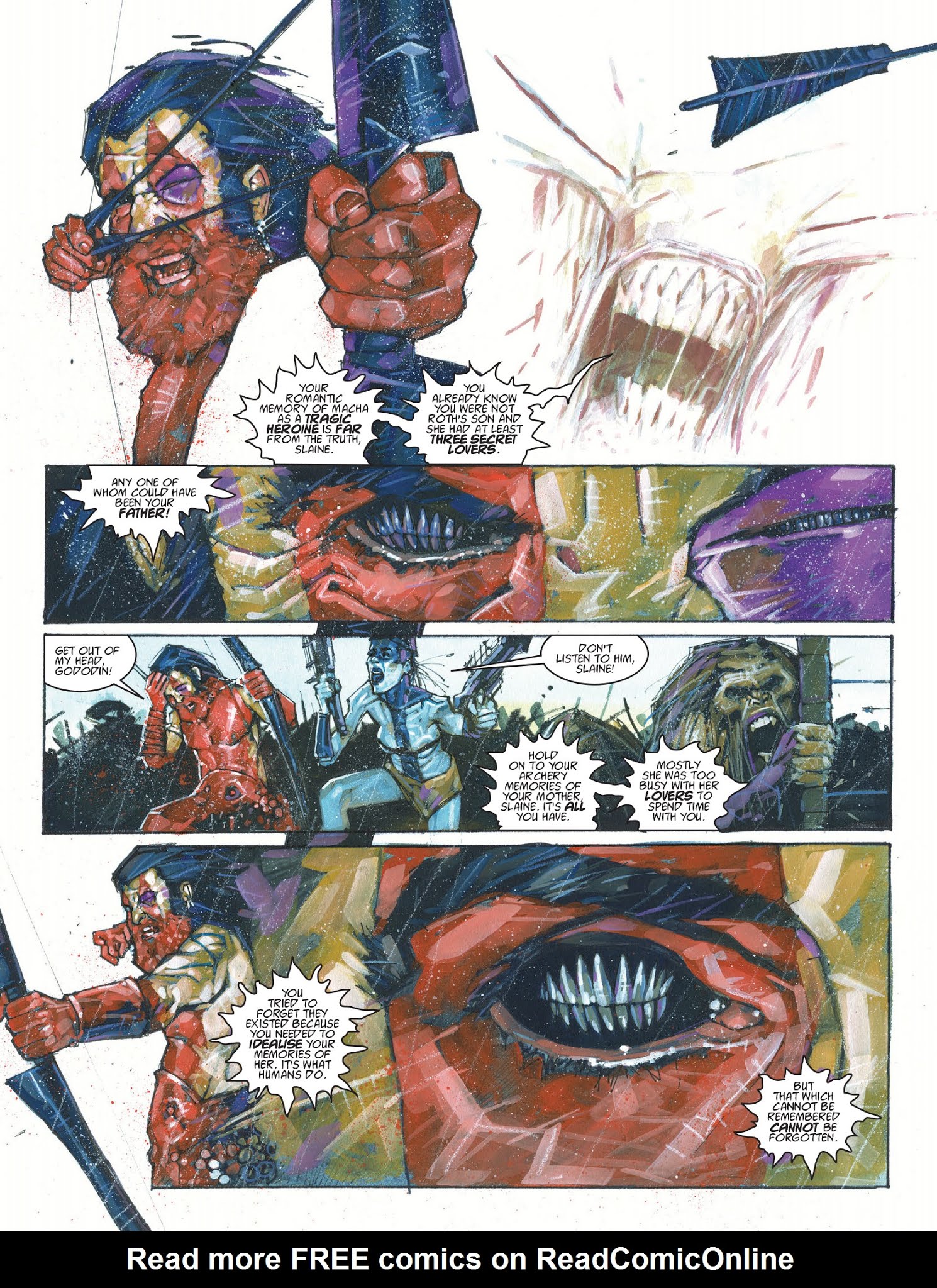 Read online Sláine comic -  Issue # TPB 17 - 49
