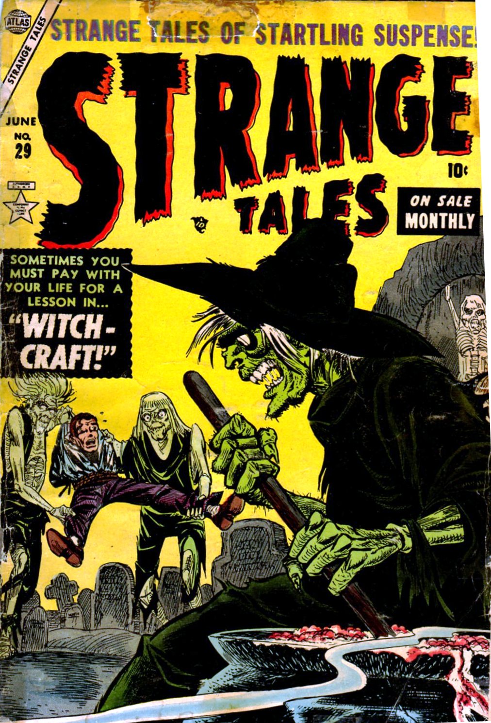 Read online Strange Tales (1951) comic -  Issue #29 - 1