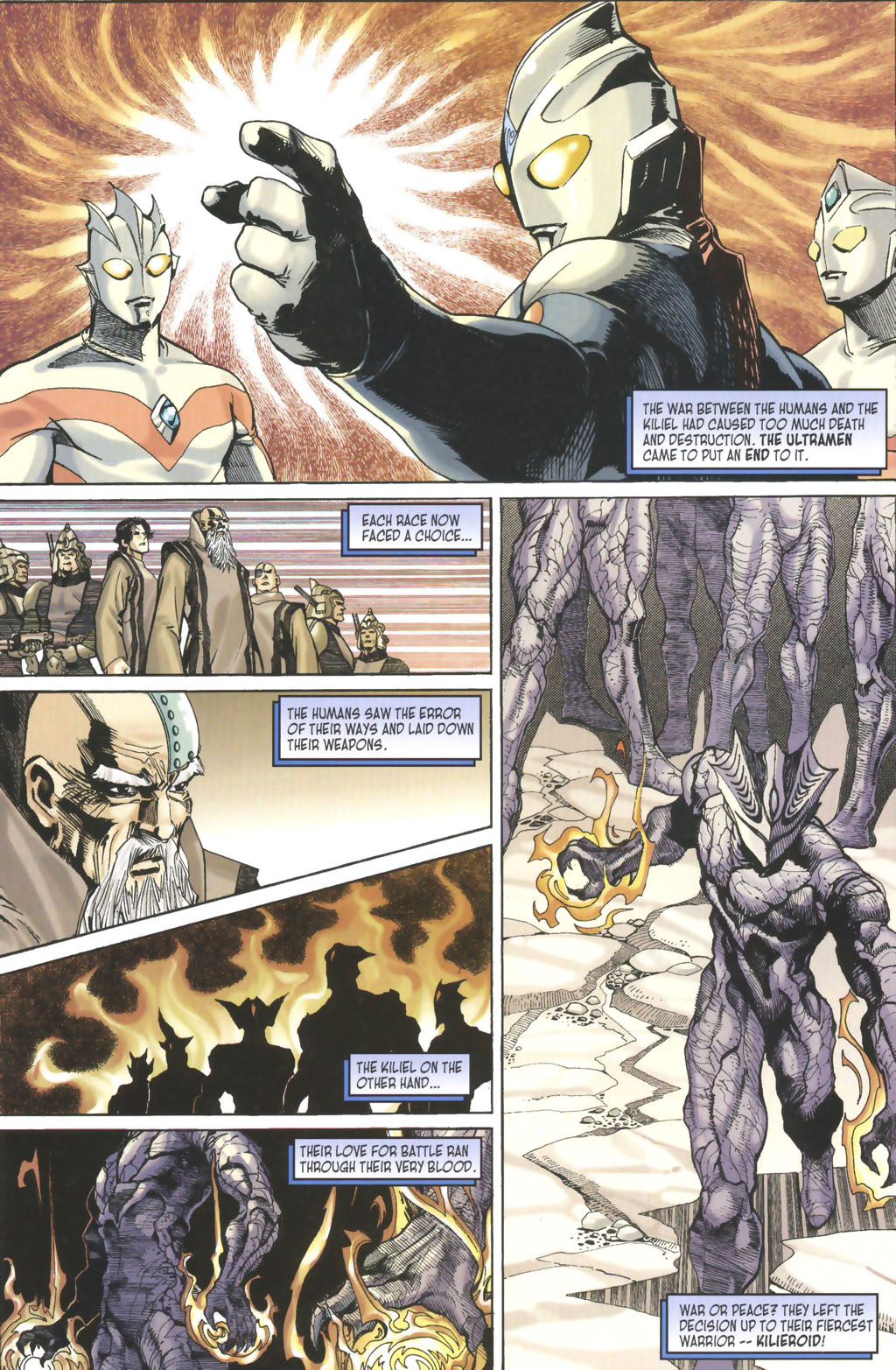 Read online Ultraman Tiga comic -  Issue #10 - 11