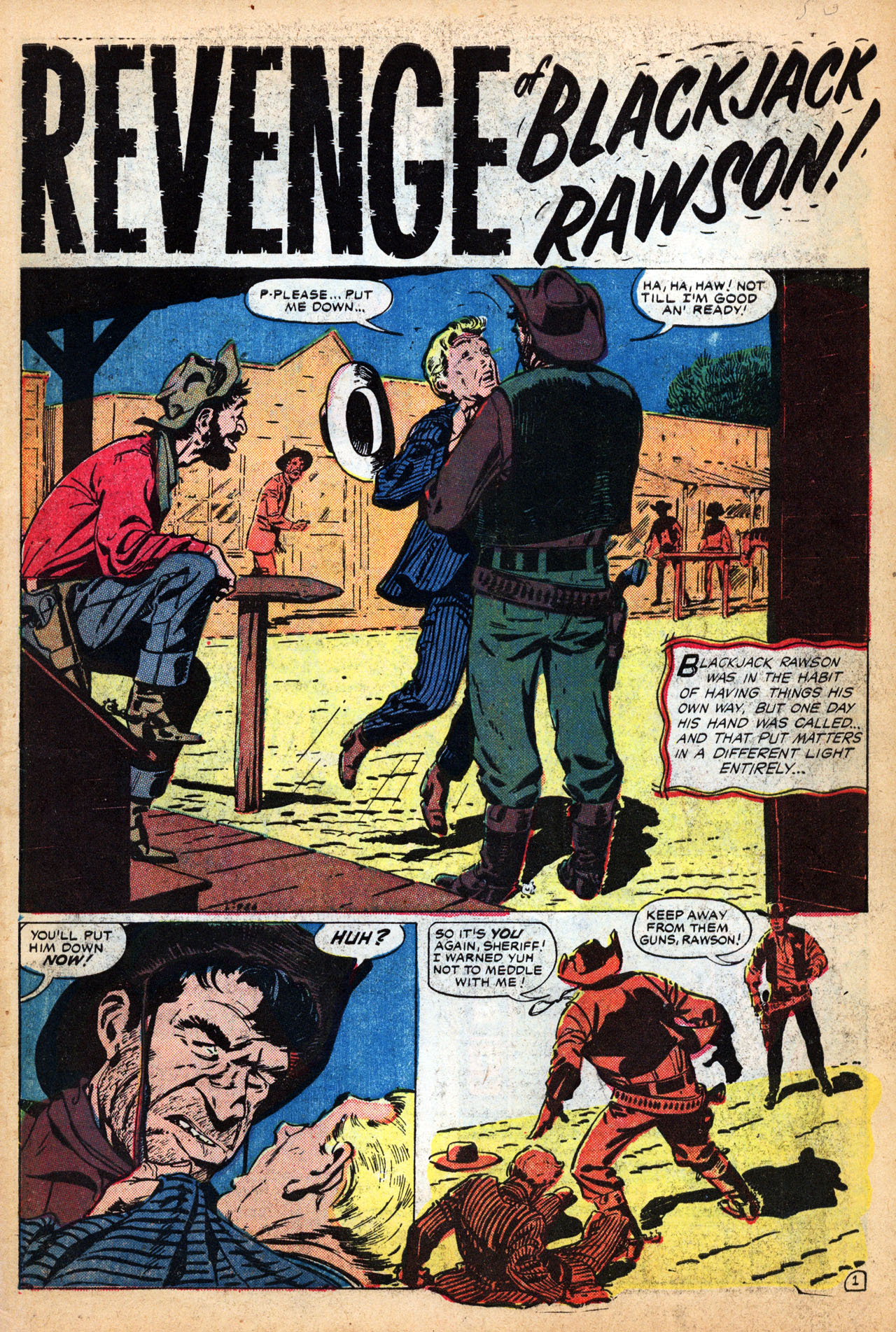 Read online Western Outlaws (1954) comic -  Issue #20 - 3