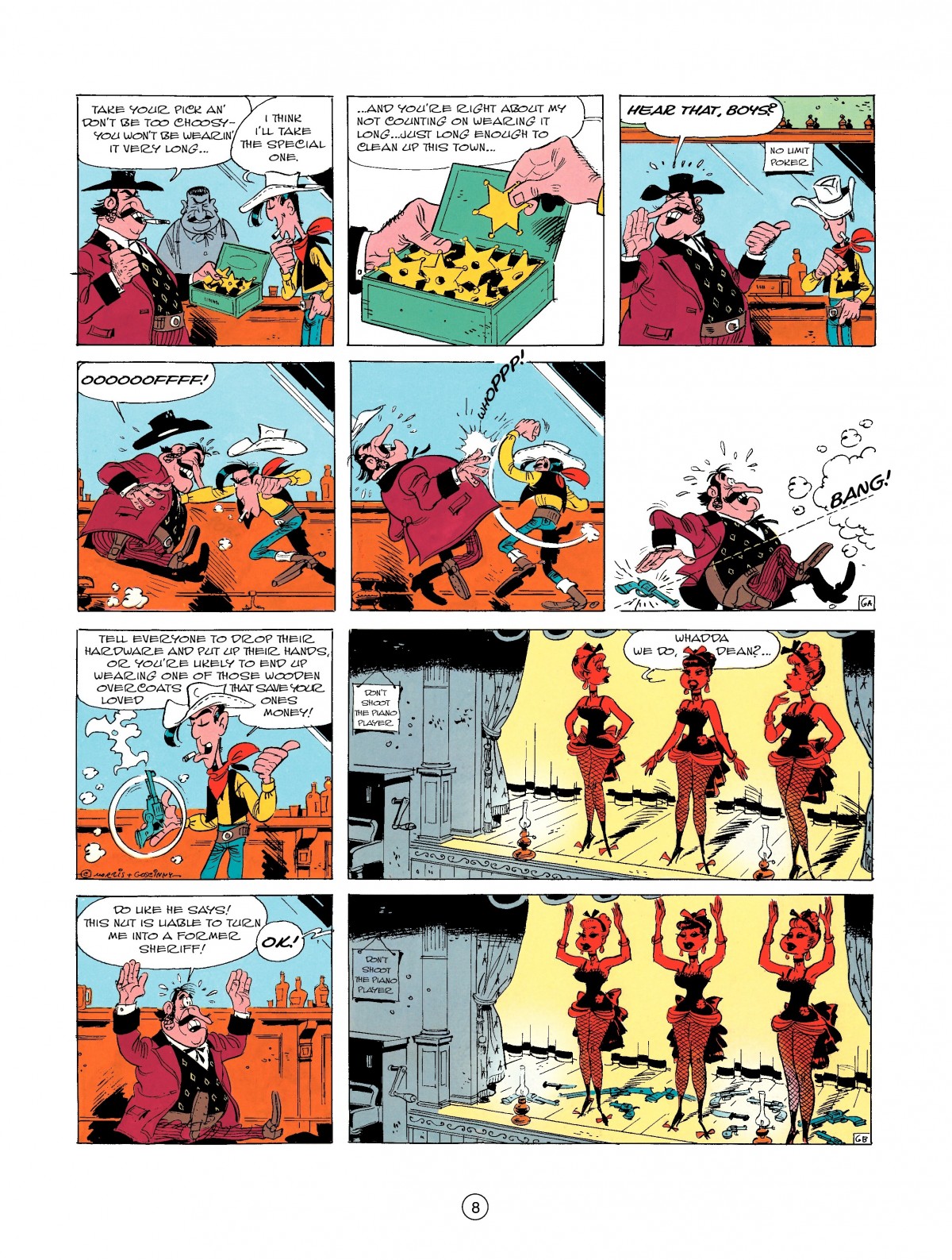 Read online A Lucky Luke Adventure comic -  Issue #3 - 10