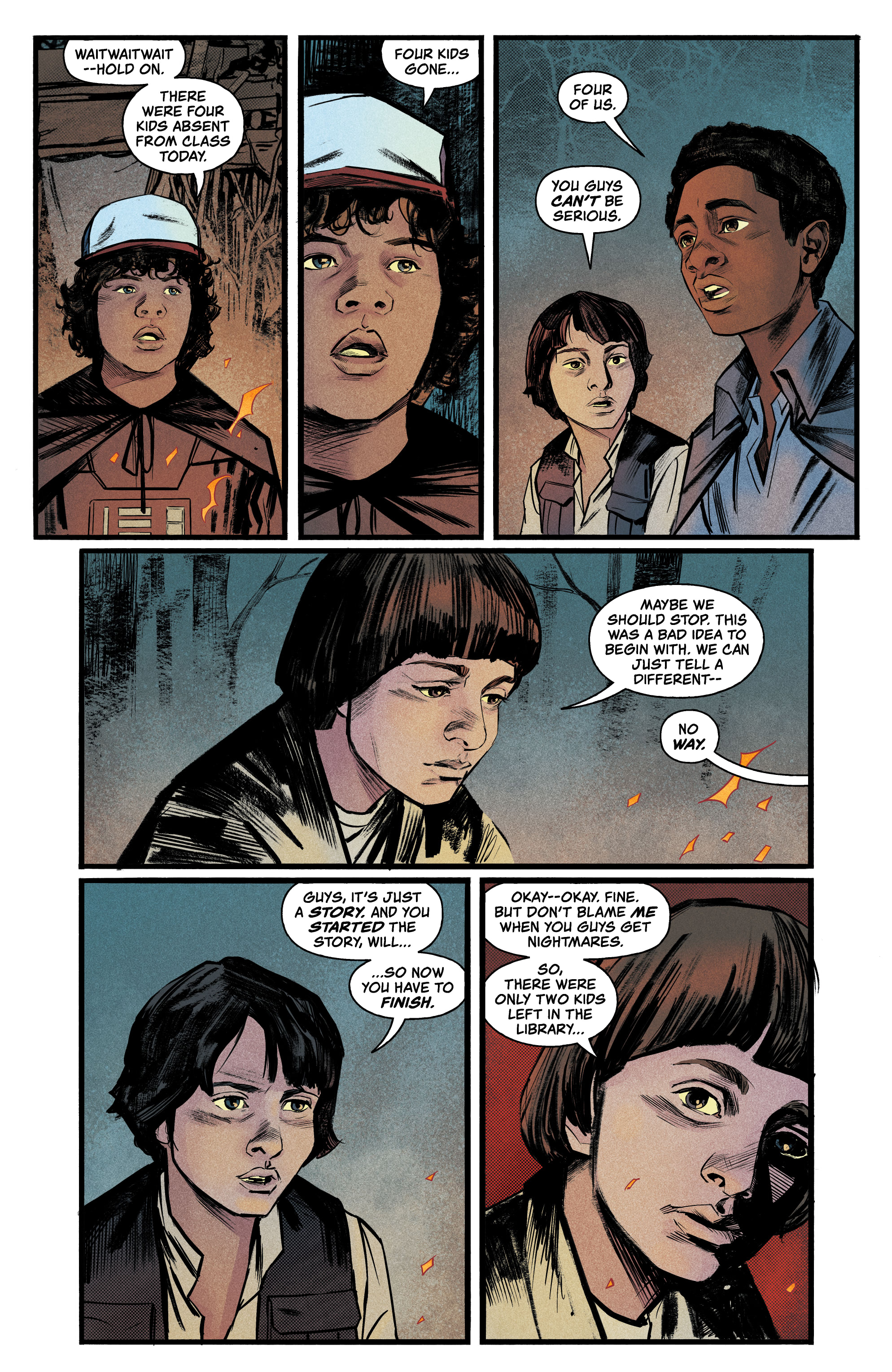 Read online Stranger Things Halloween Special comic -  Issue # Full - 12
