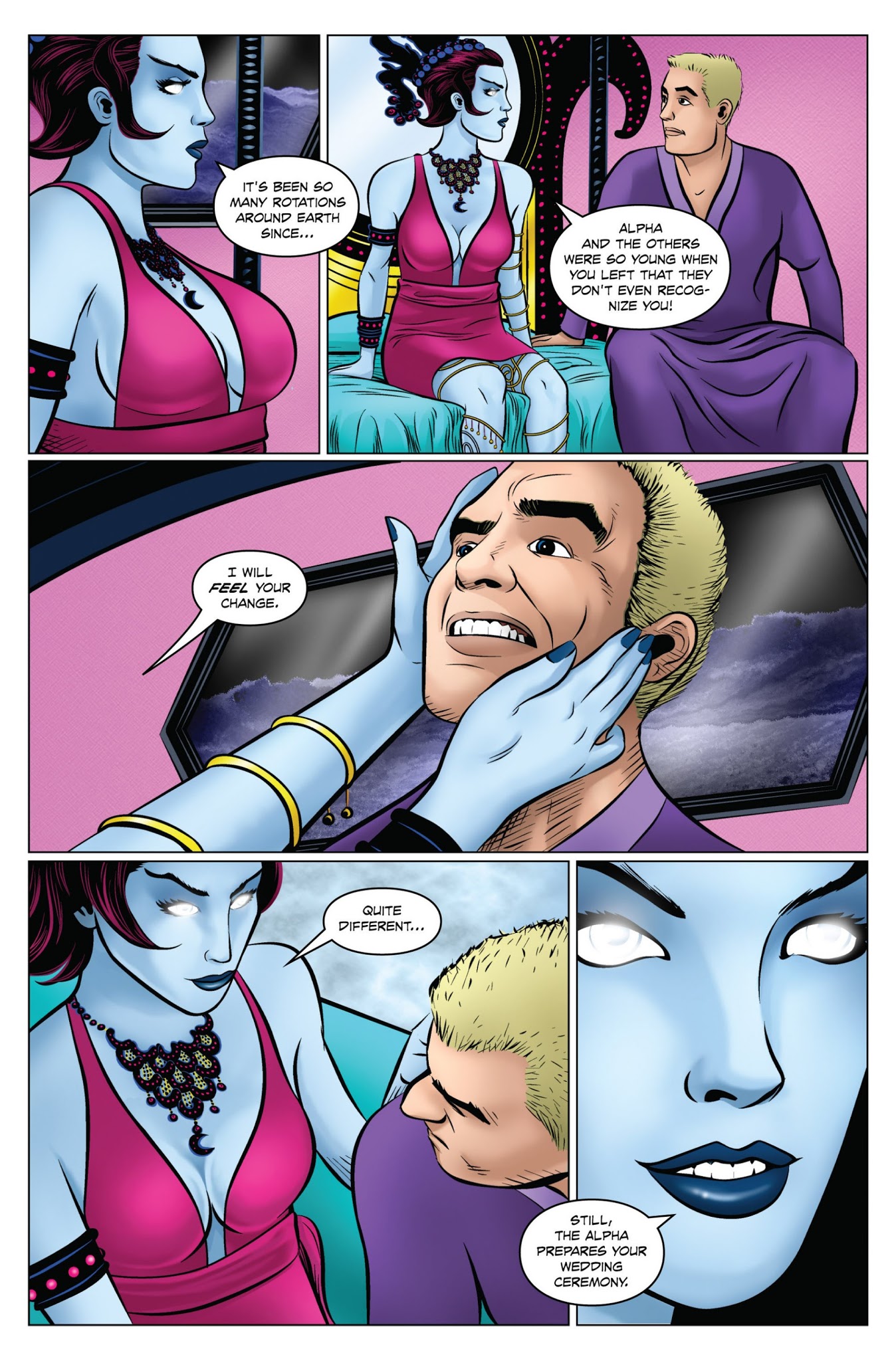 Read online Space Women Beyond the Stratosphere comic -  Issue # TPB - 44