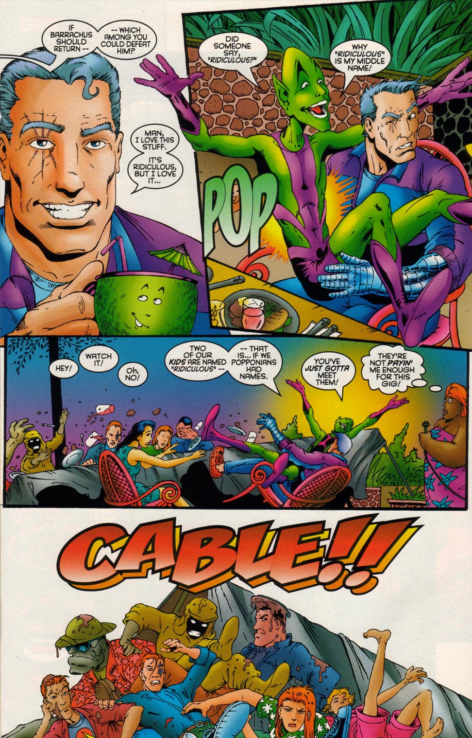 Read online X-Force and Cable '95 comic -  Issue # Full - 16