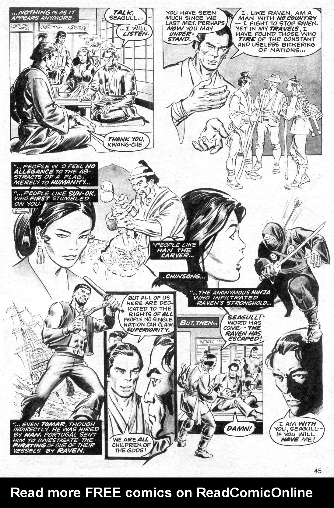 Read online The Deadly Hands of Kung Fu comic -  Issue #30 - 44