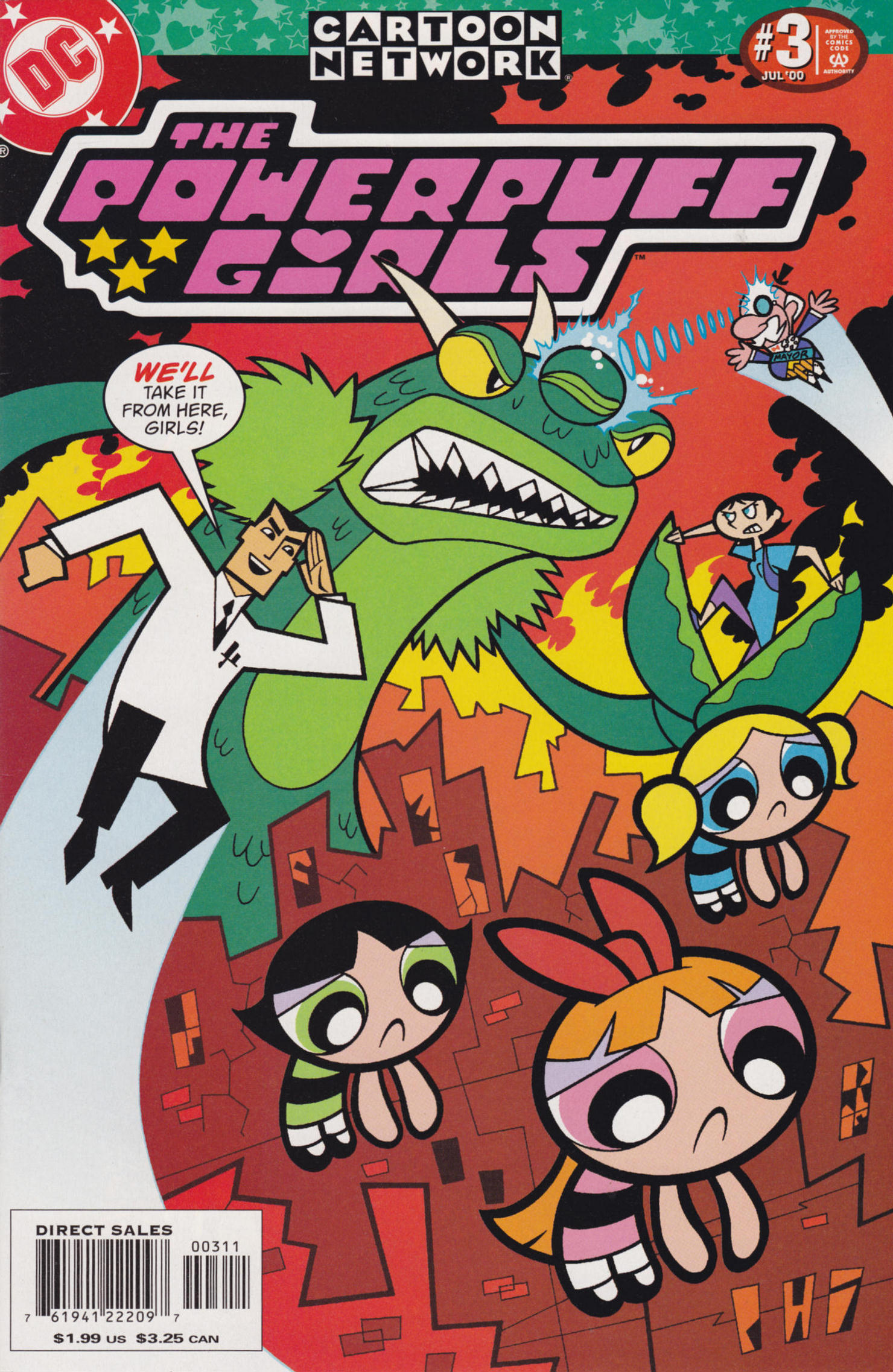 Read online The Powerpuff Girls comic -  Issue #3 - 1
