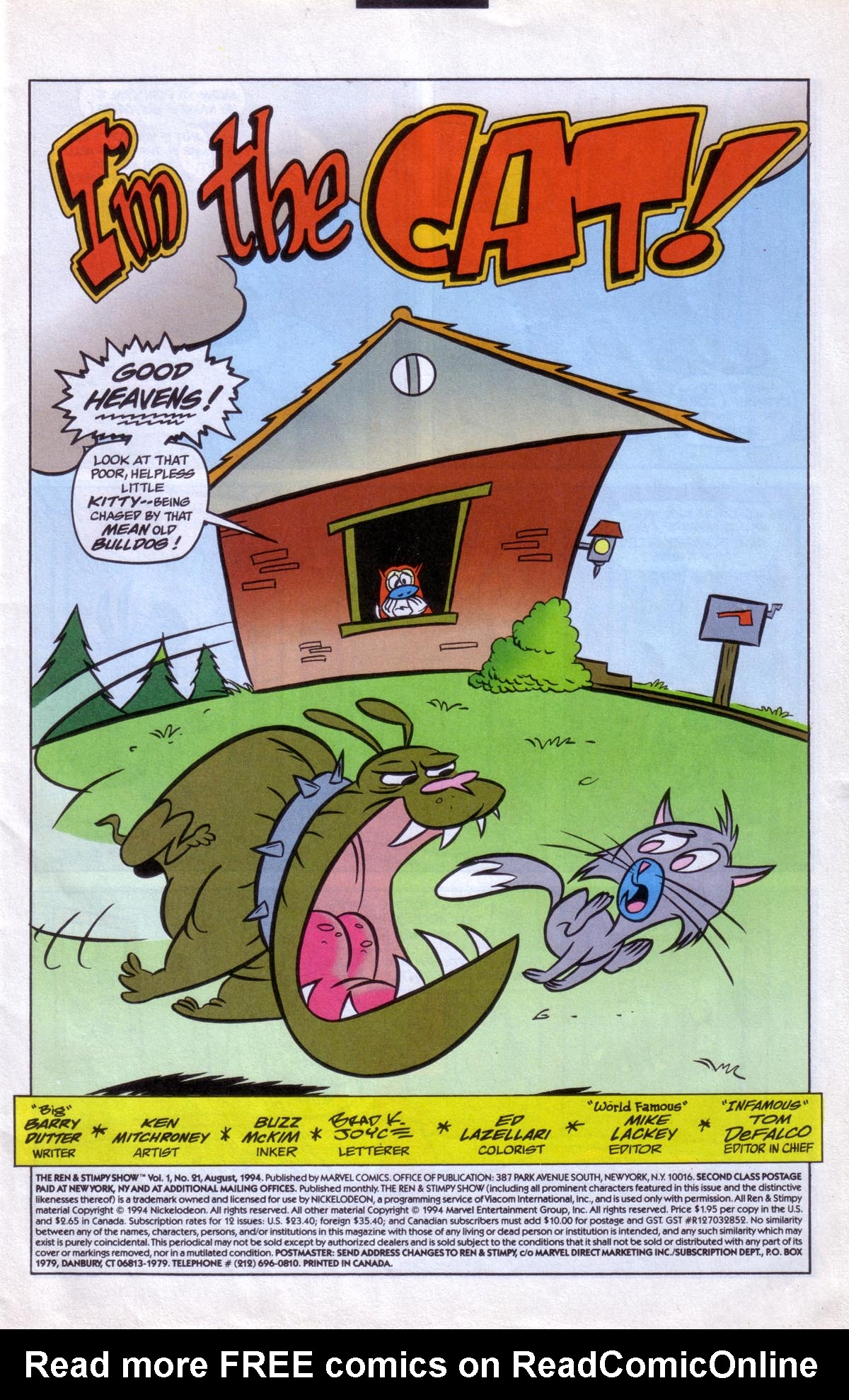 Read online The Ren & Stimpy Show comic -  Issue #21 - 2