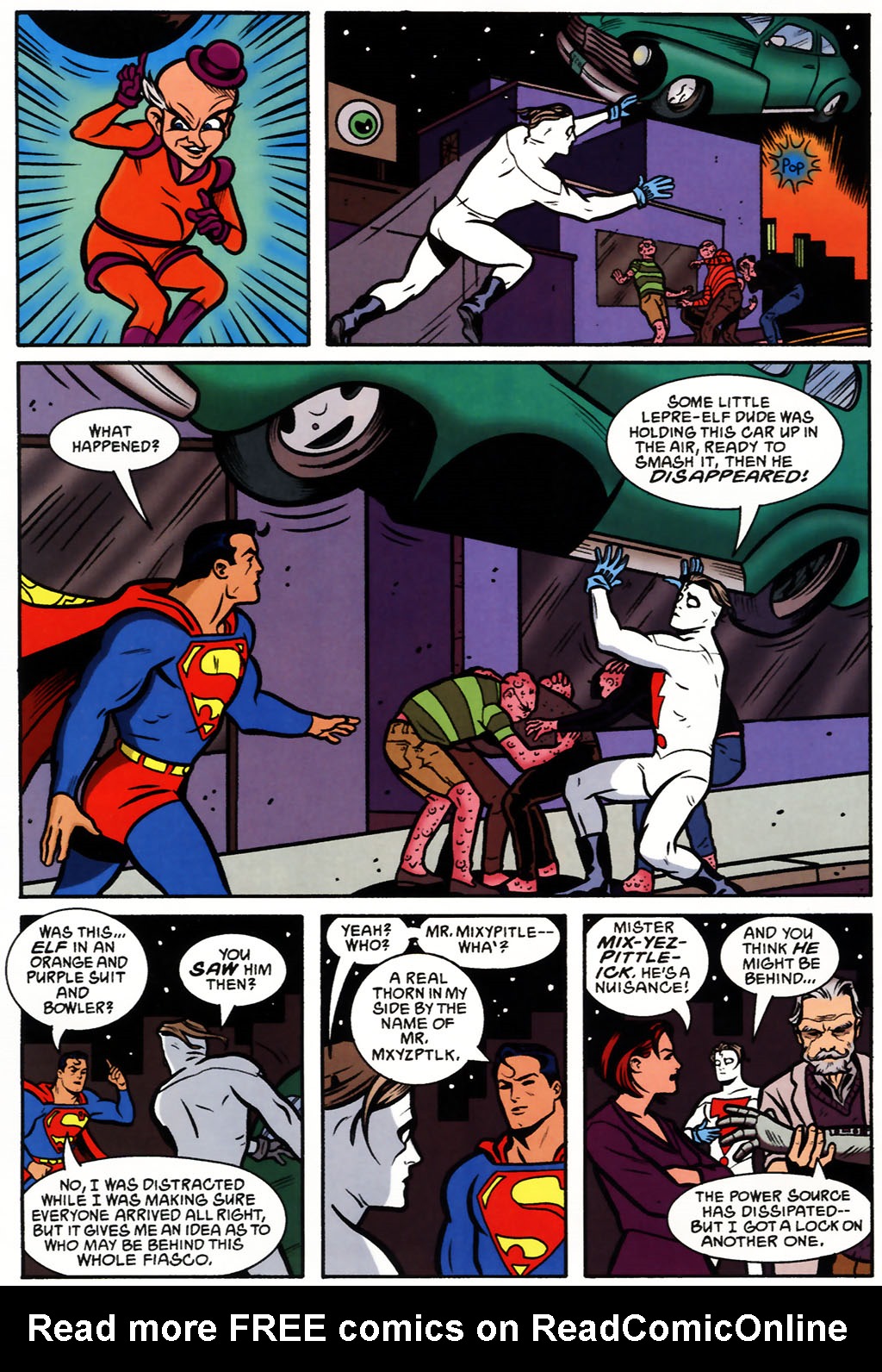 Read online The Superman/Madman: Hullabaloo comic -  Issue #3 - 4