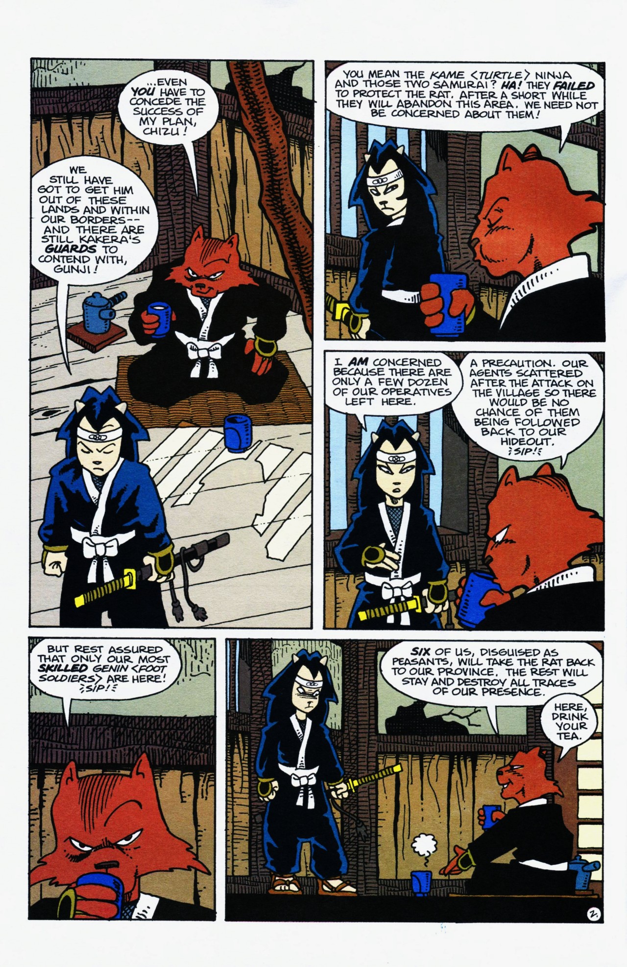 Read online Usagi Yojimbo (1993) comic -  Issue #3 - 4