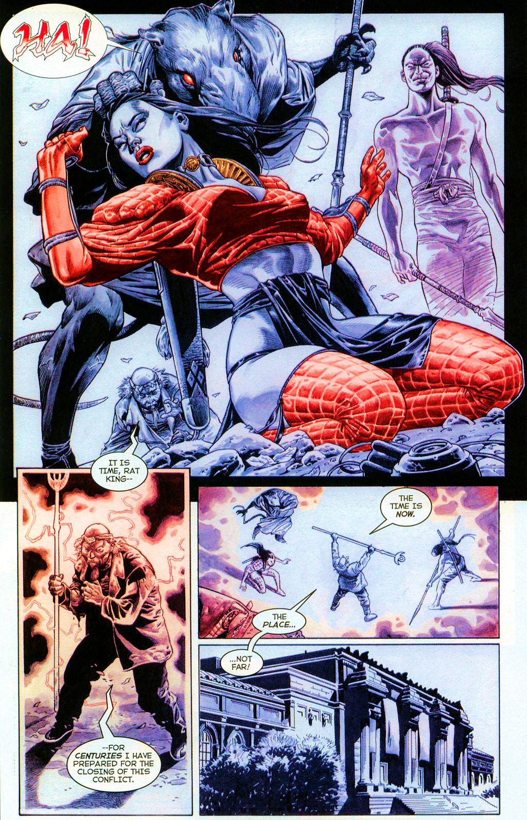 Read online Shi: Black, White & Red comic -  Issue #2 - 19