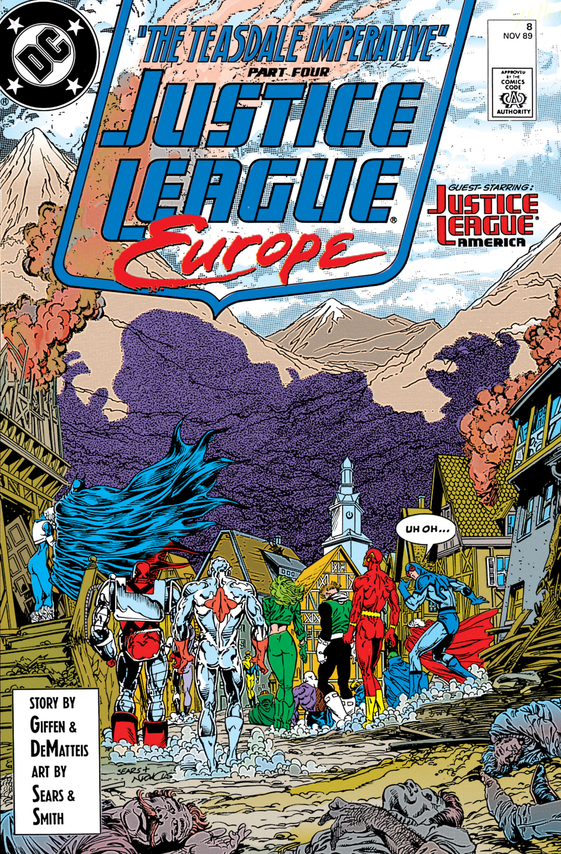 Read online Justice League Europe comic -  Issue #8 - 1